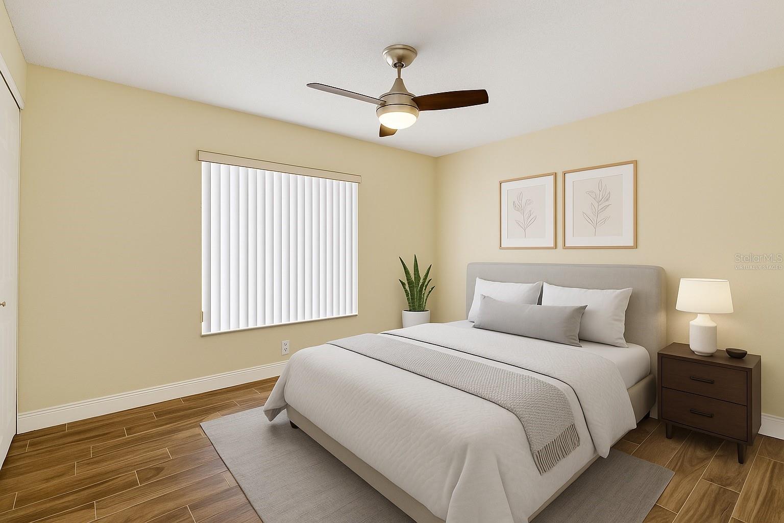 Bedroom 3 - Virtually Staged