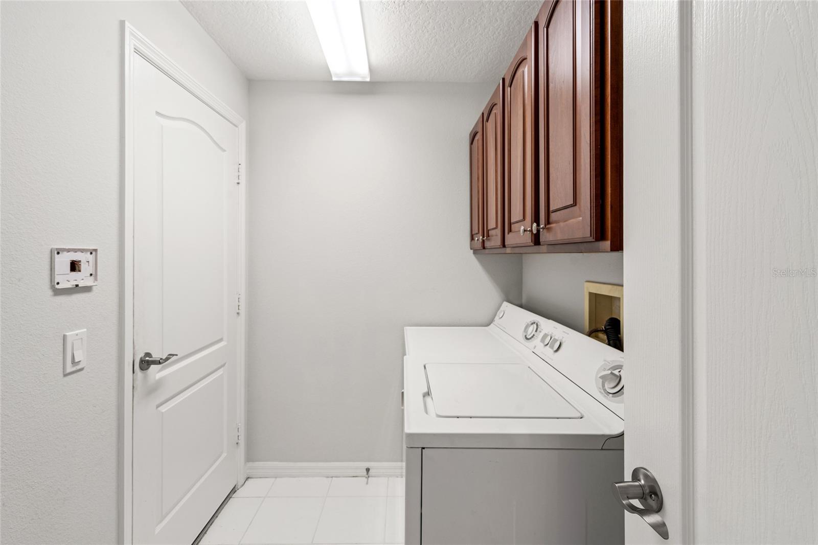 Laundry Room With Access to 3-Car Garage