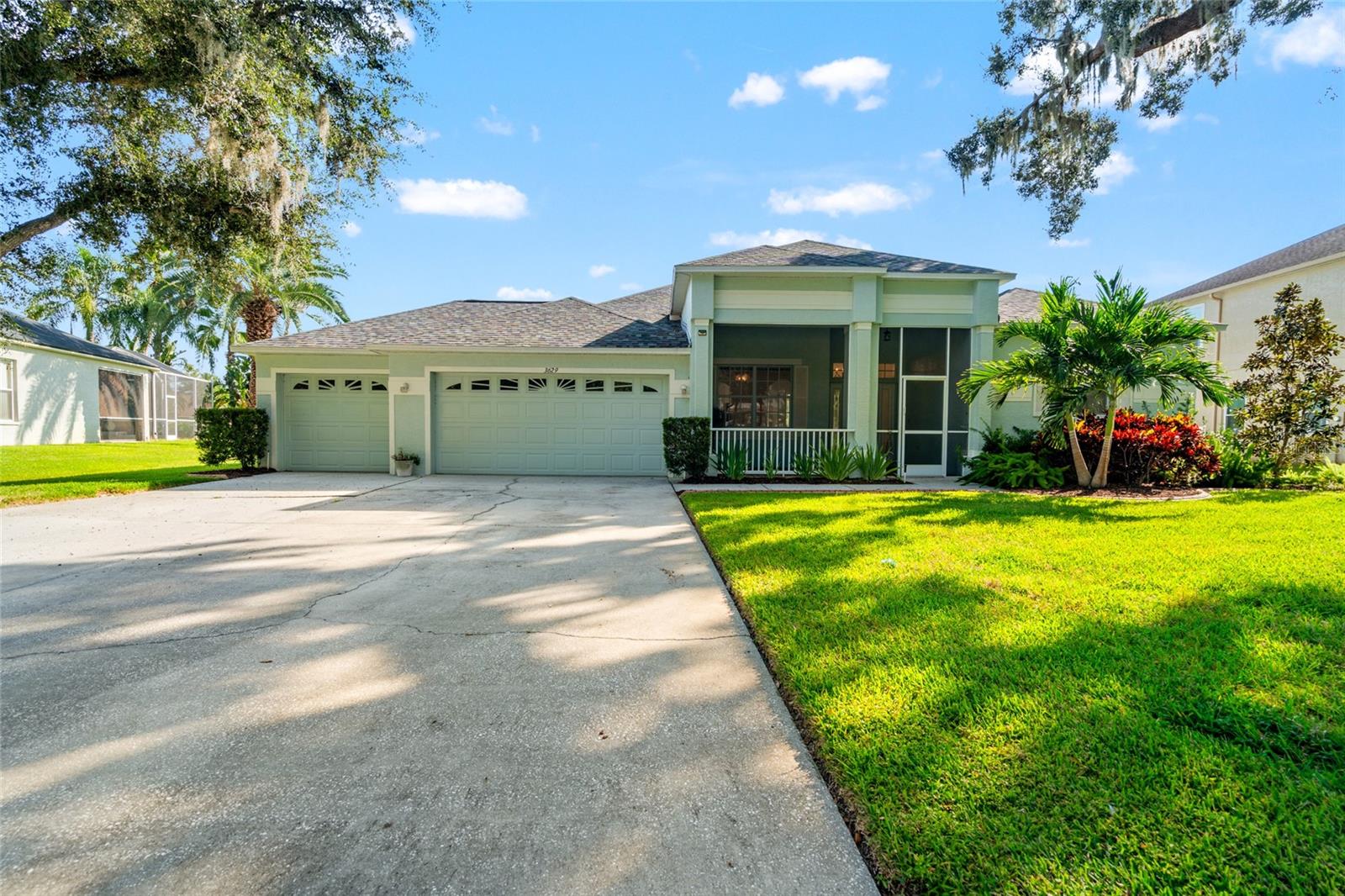 Driveway view
