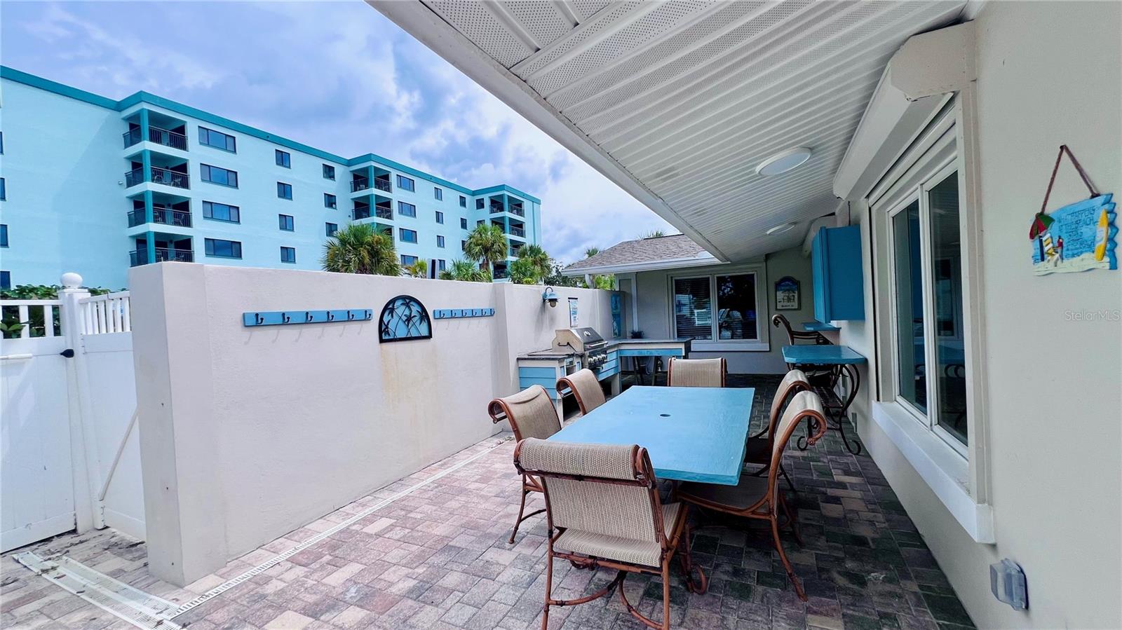 Outside dining
