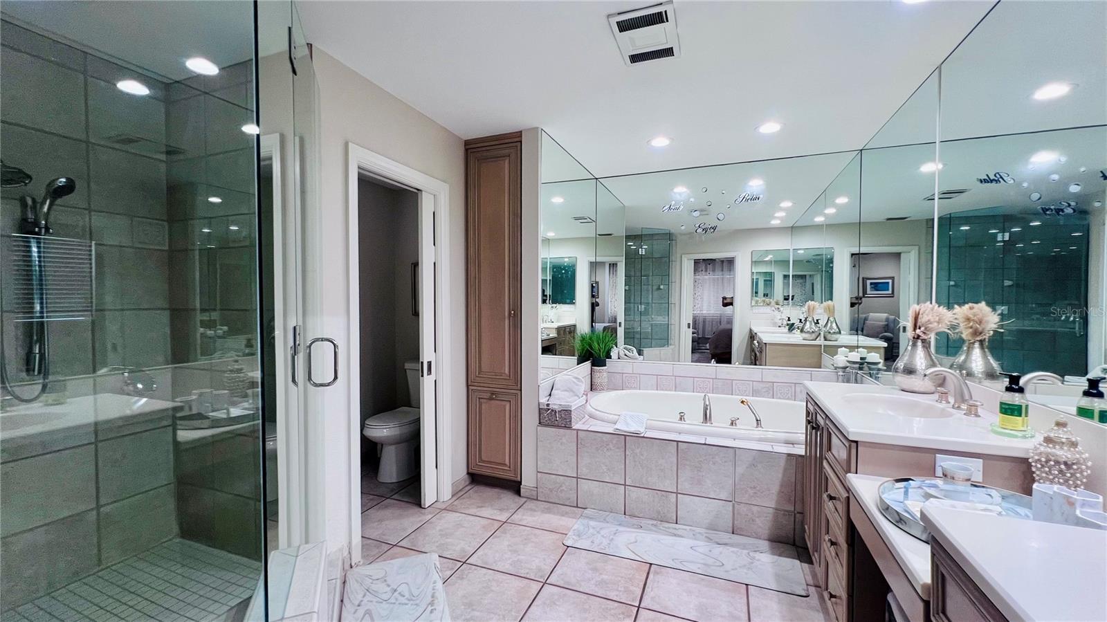 Primary Bath--large shower to the left