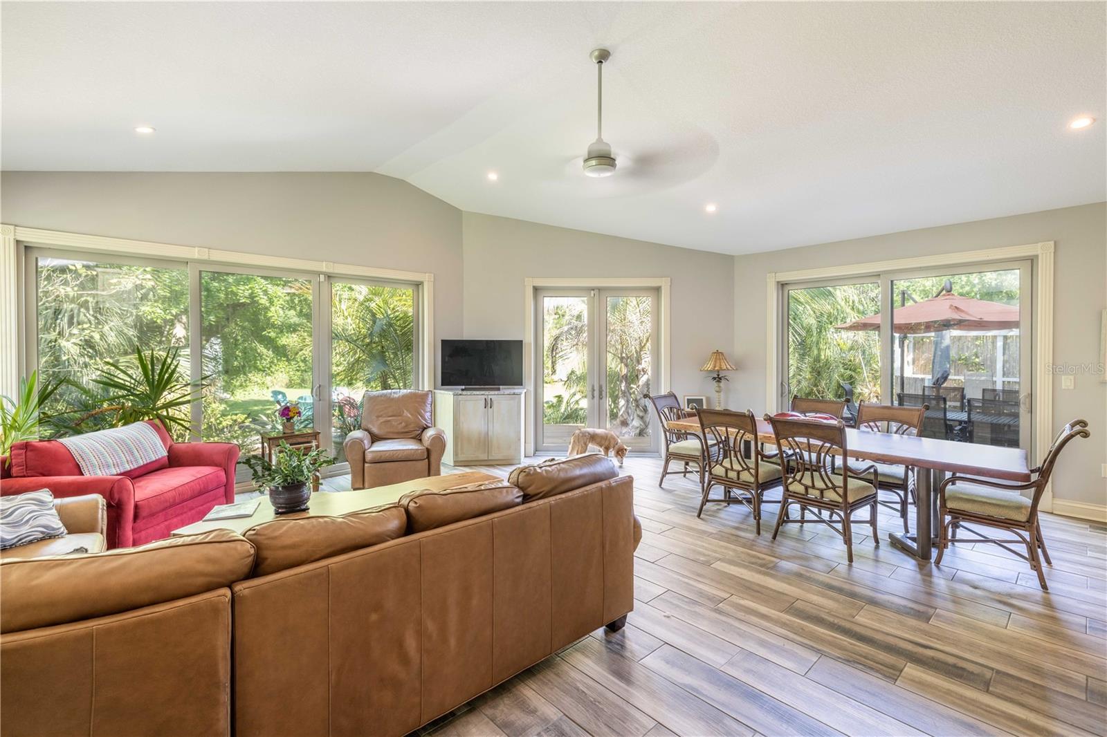 Family room on main floor