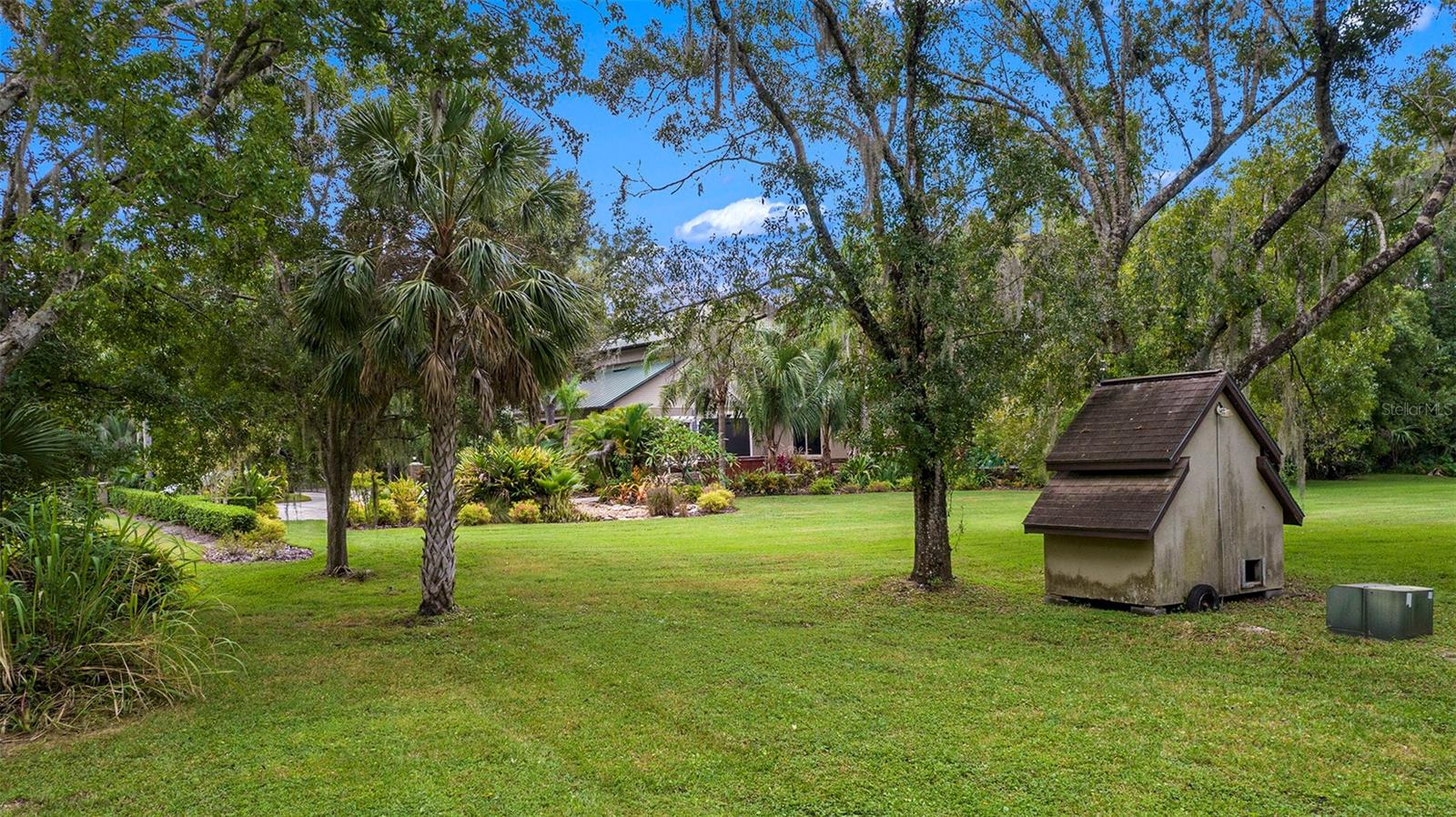 Back of guest house