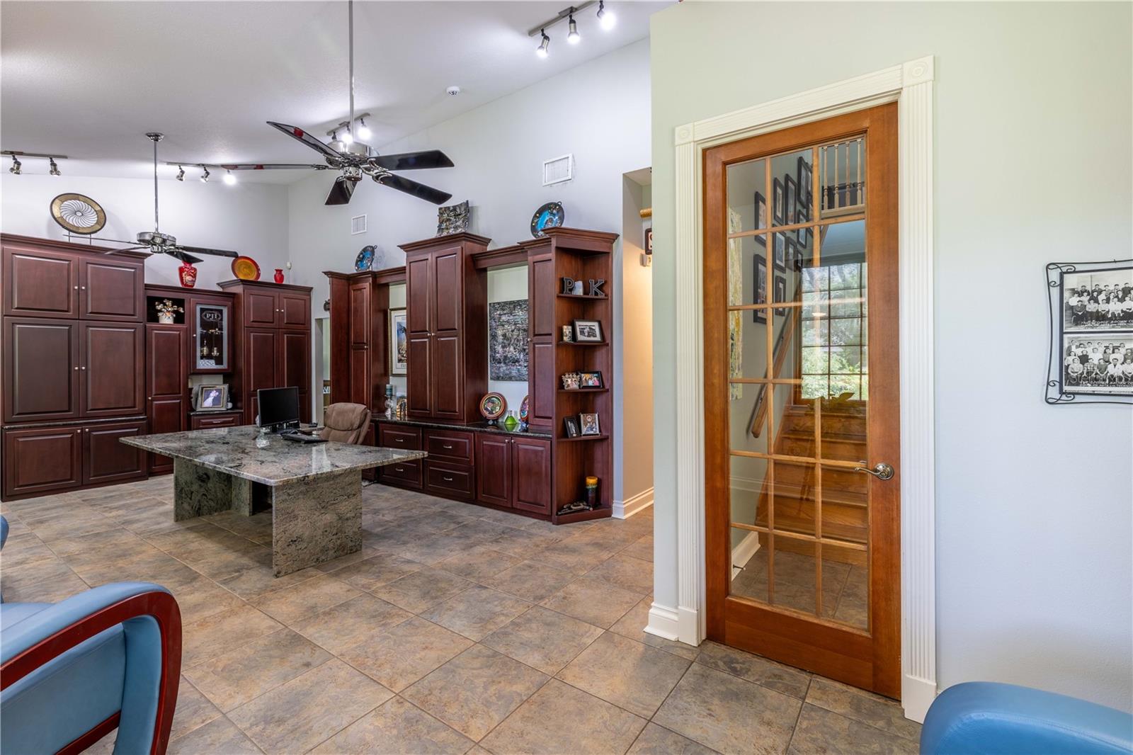 Office off the foyer