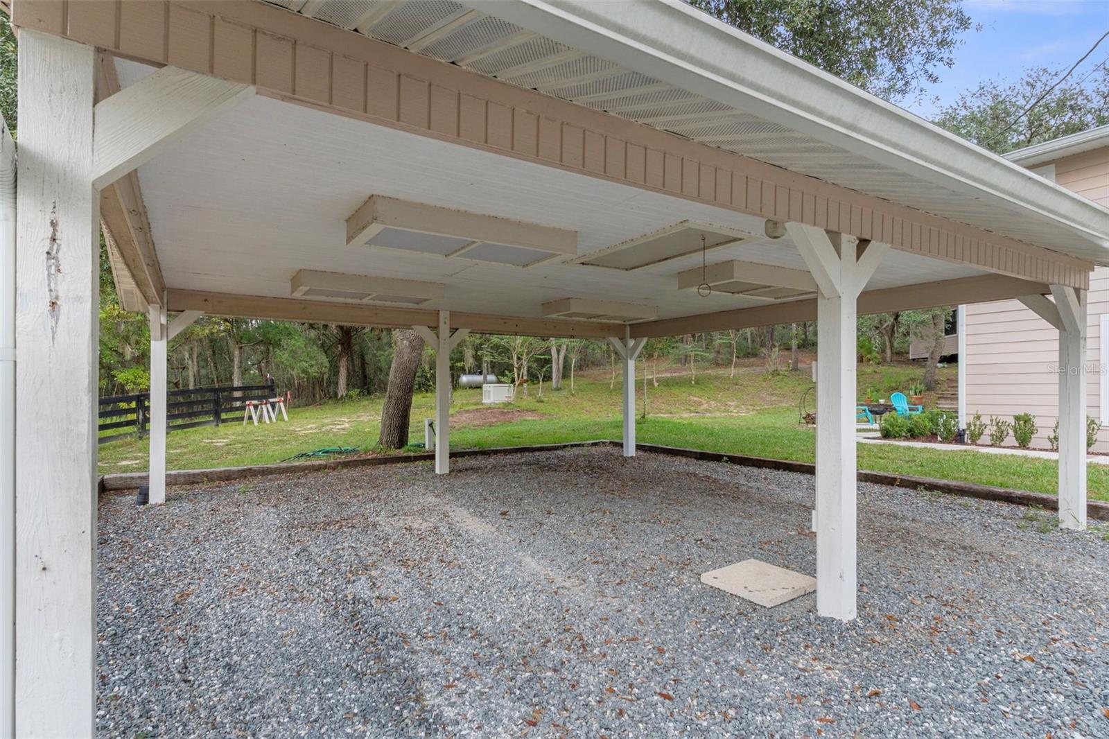 Double carport