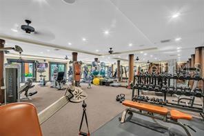 Fitness center in 100 4th ave building