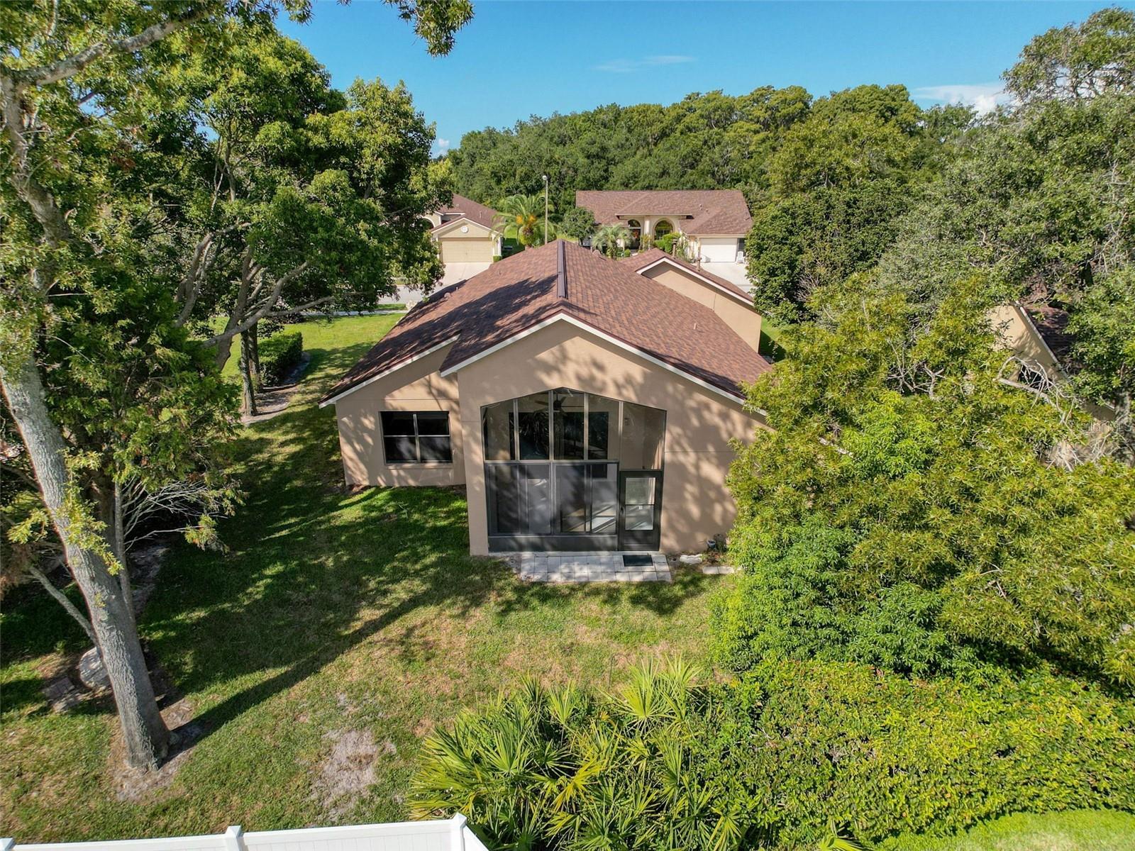 Rear of Home