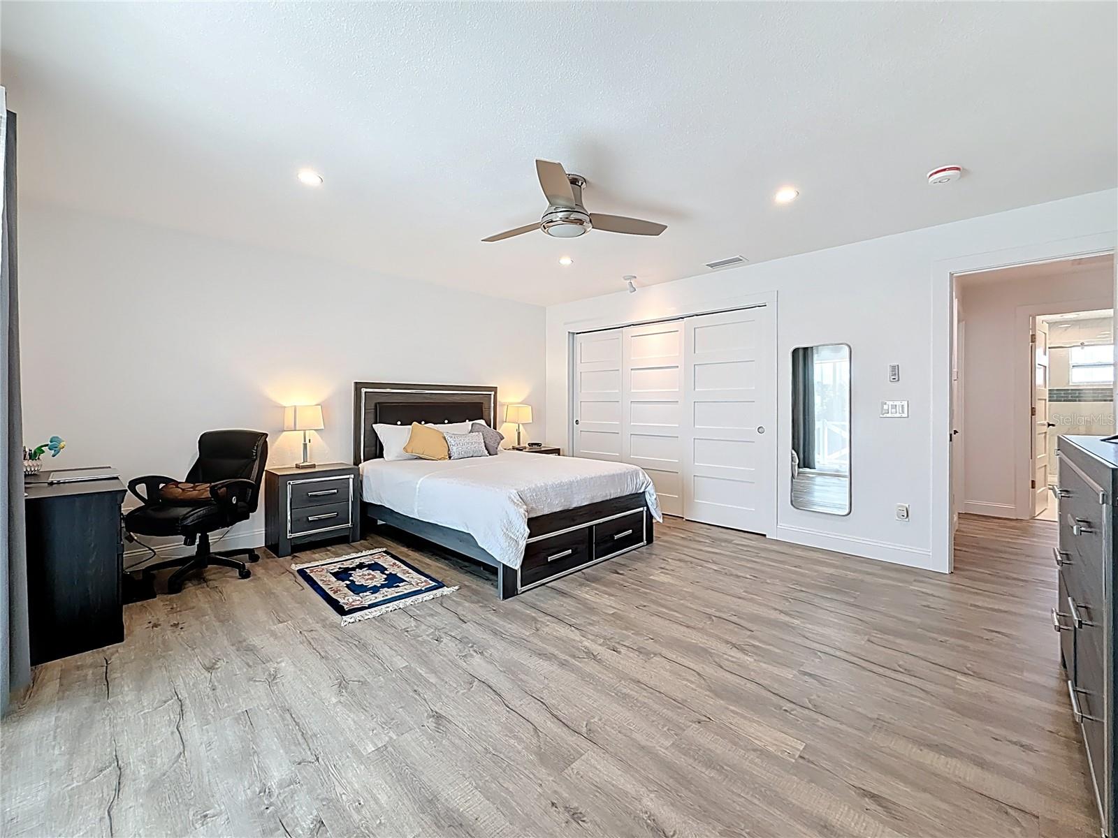 Bedroom #2 with private balcony