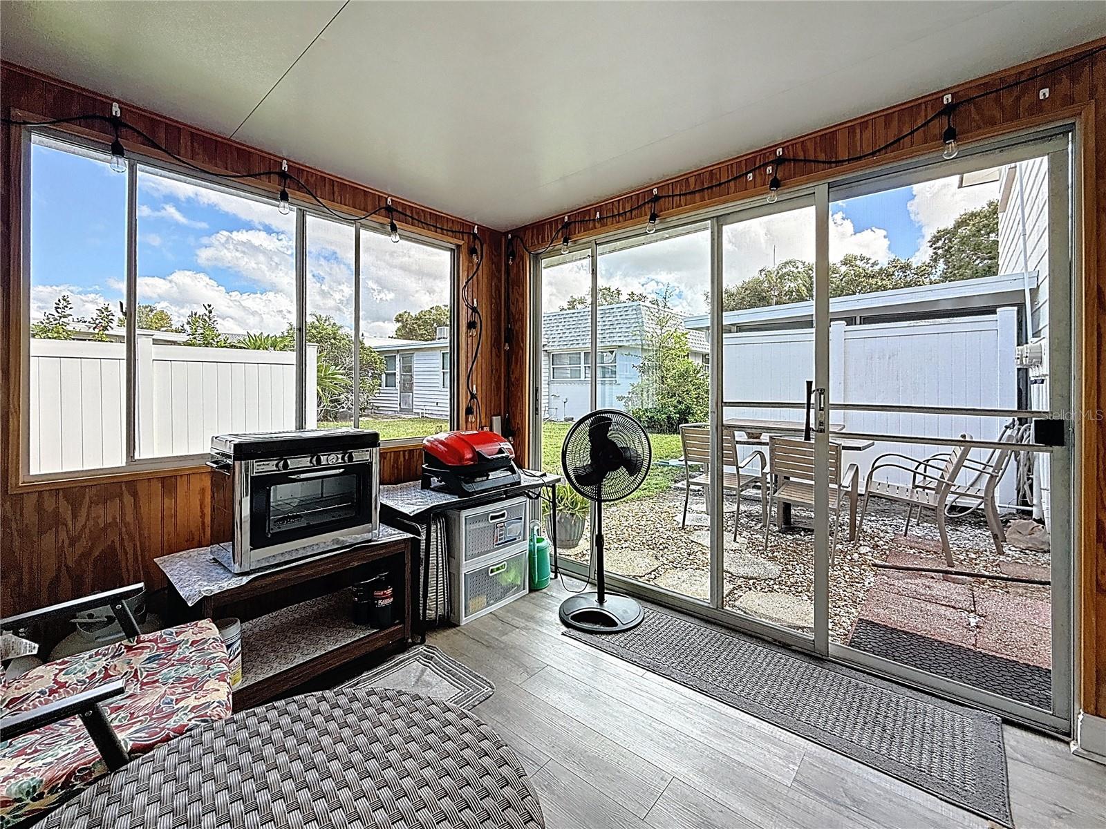Enclosed Florida Room