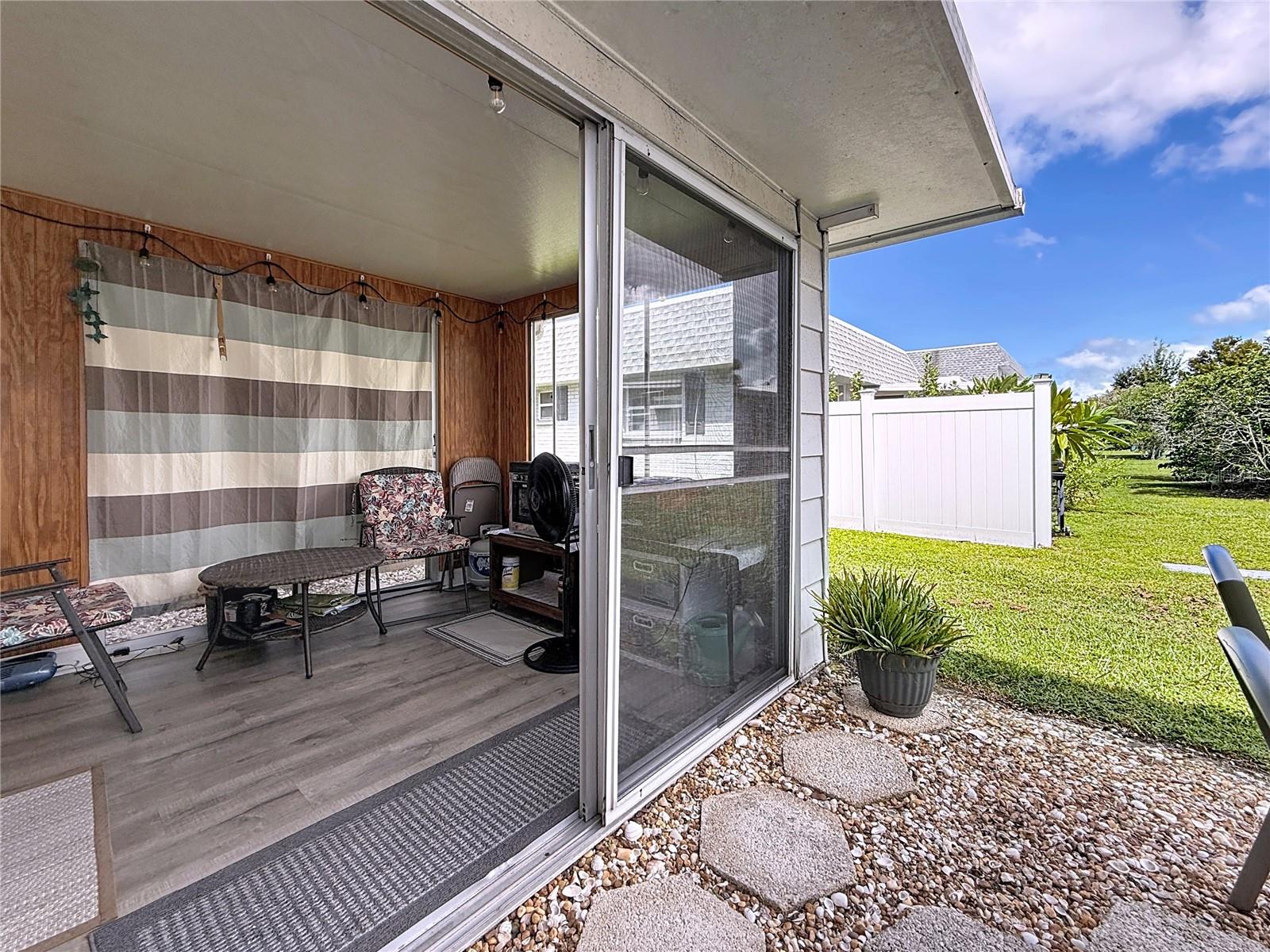 Enclosed Florida Room