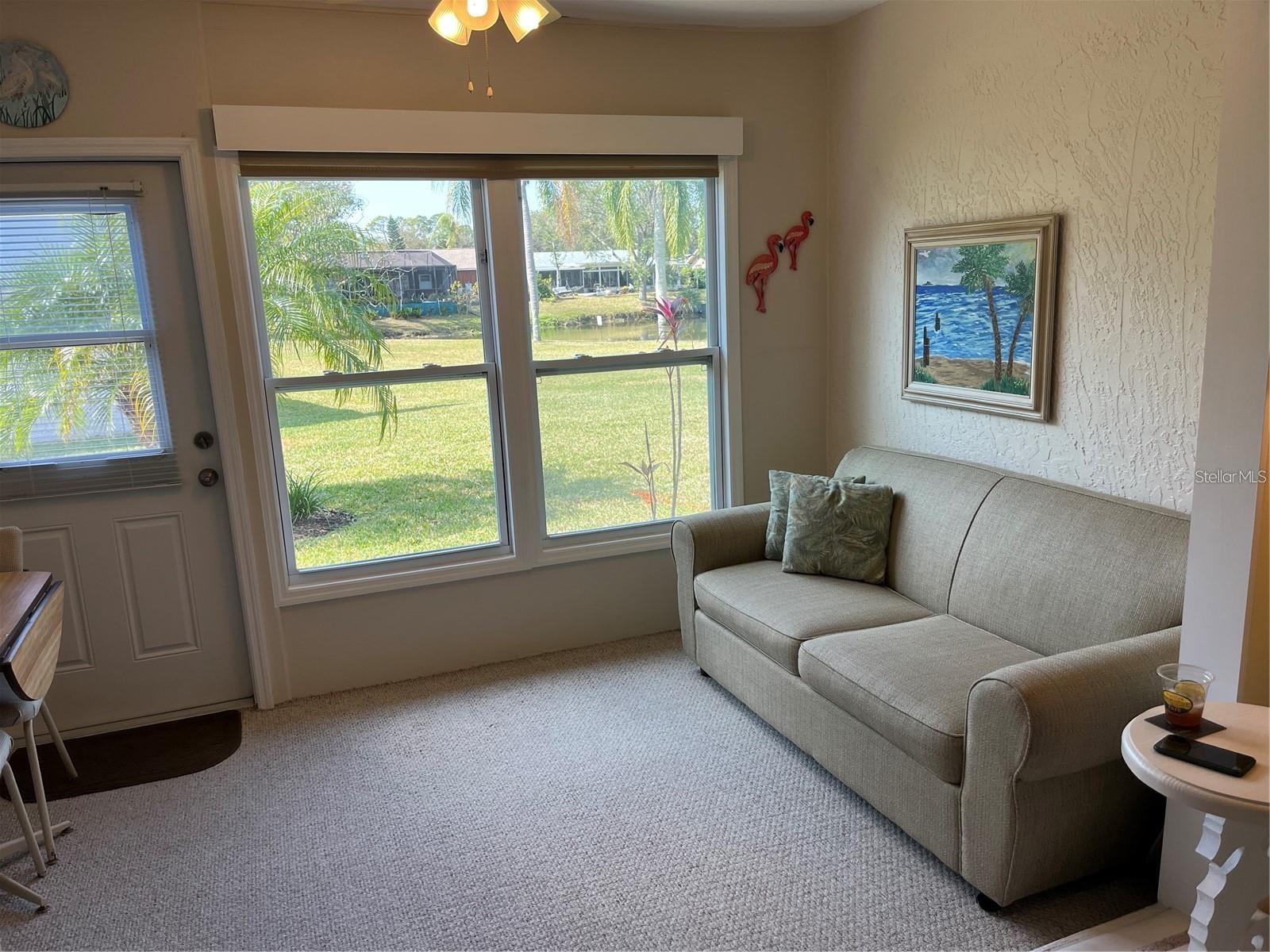 Spacious Lanai with Permanent Windows