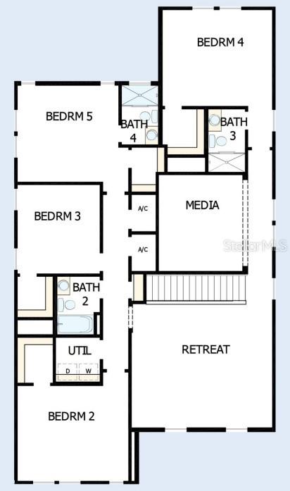 Floor Plan Second Floor