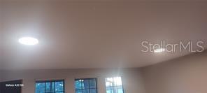 energy saving lights in living room