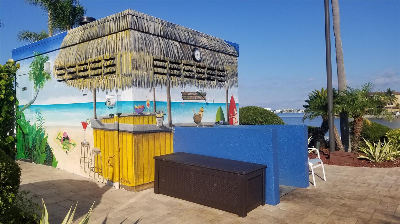 Bath house and shower