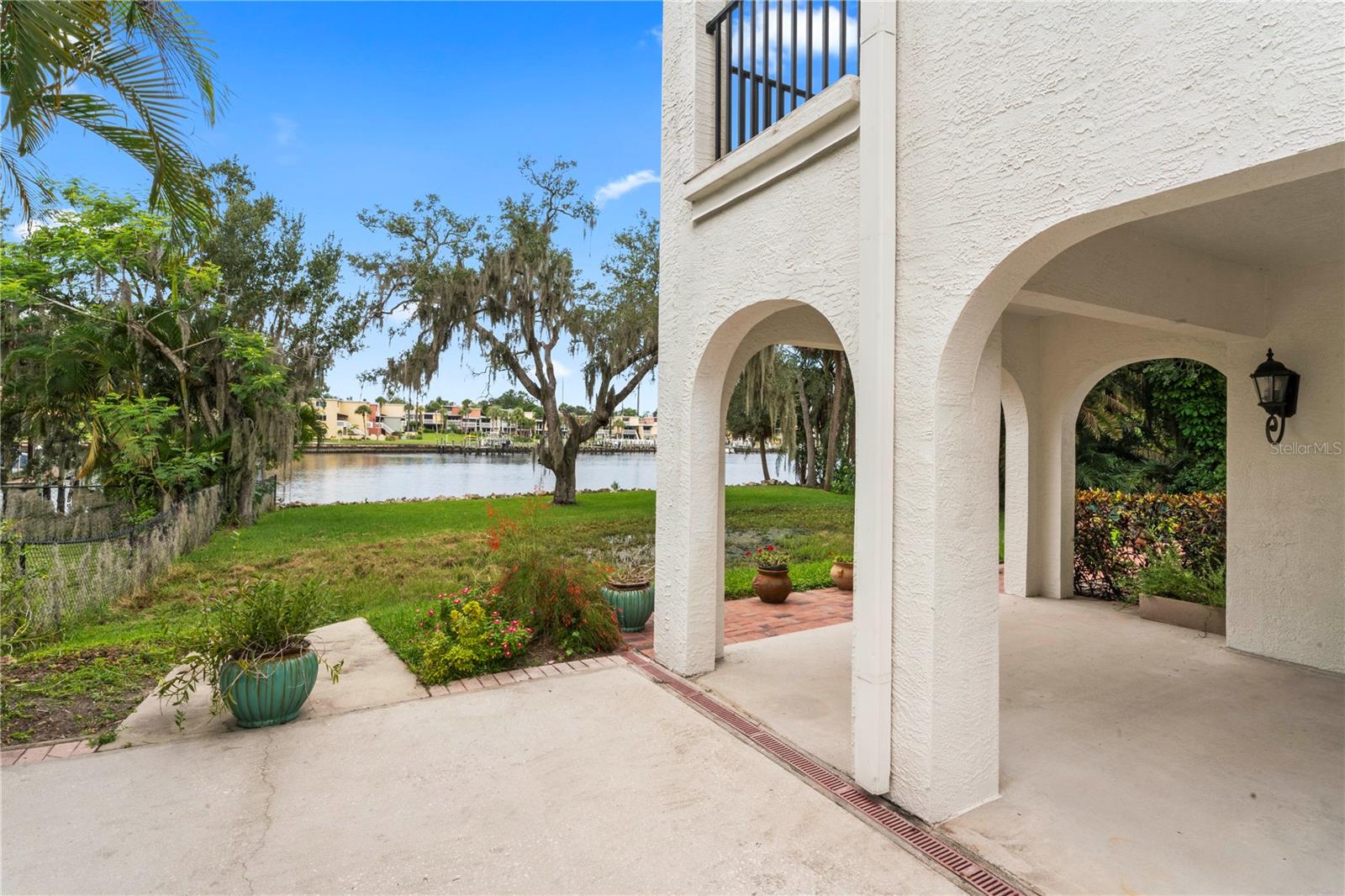Rear Yard With Views of The Hillsborough River
