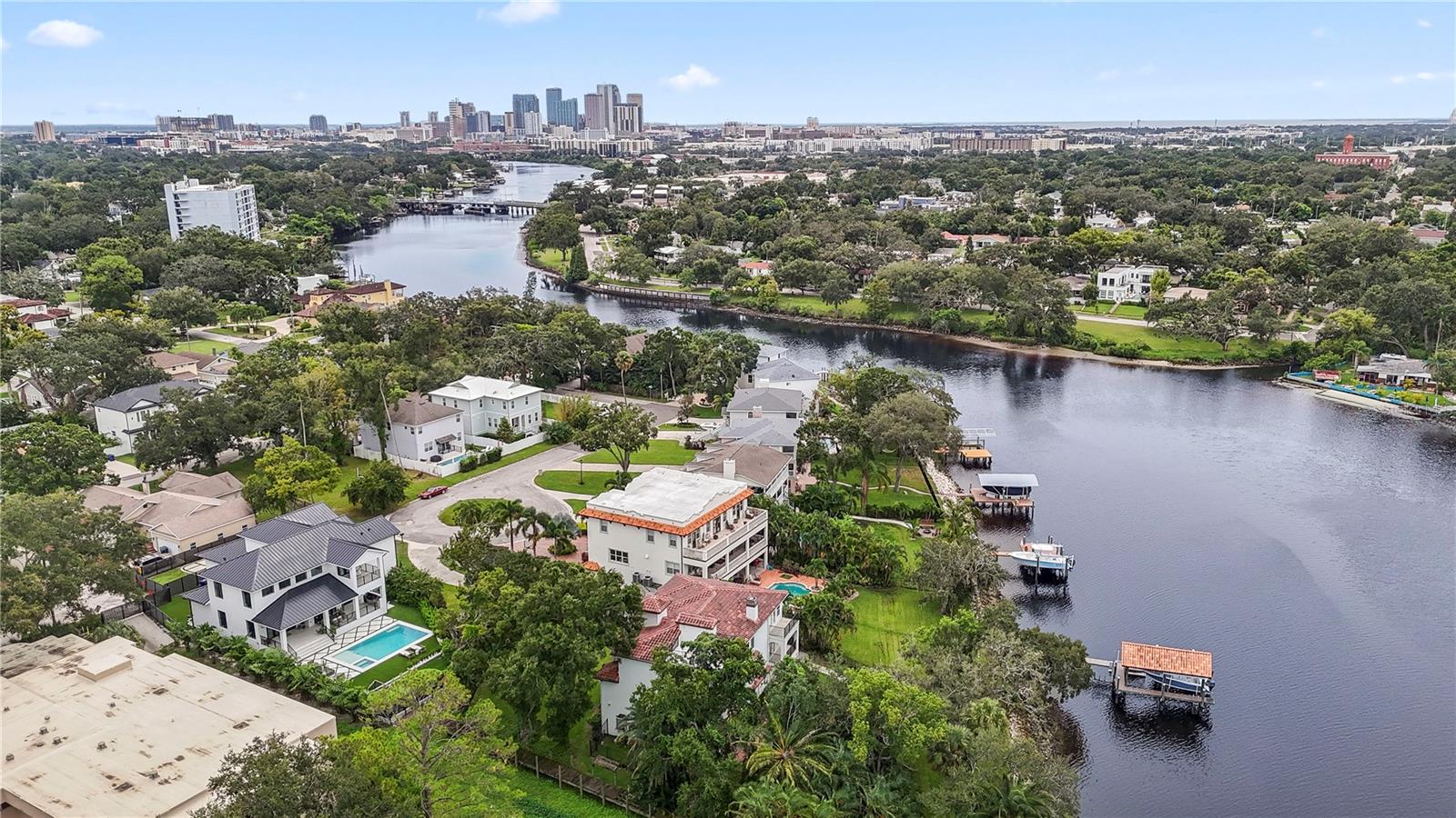 South View of The Hillsborough River and Downtown