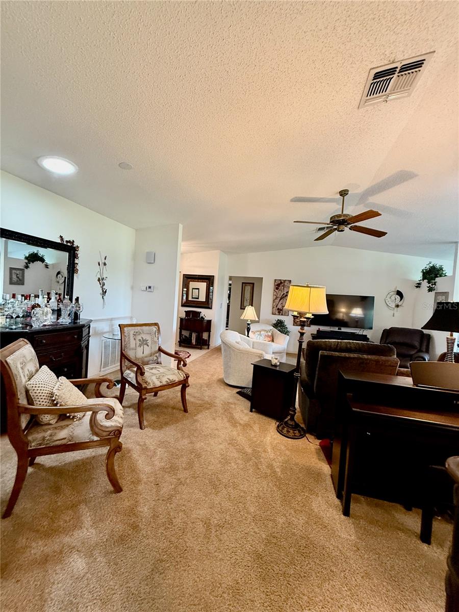 Dining room or extended living area