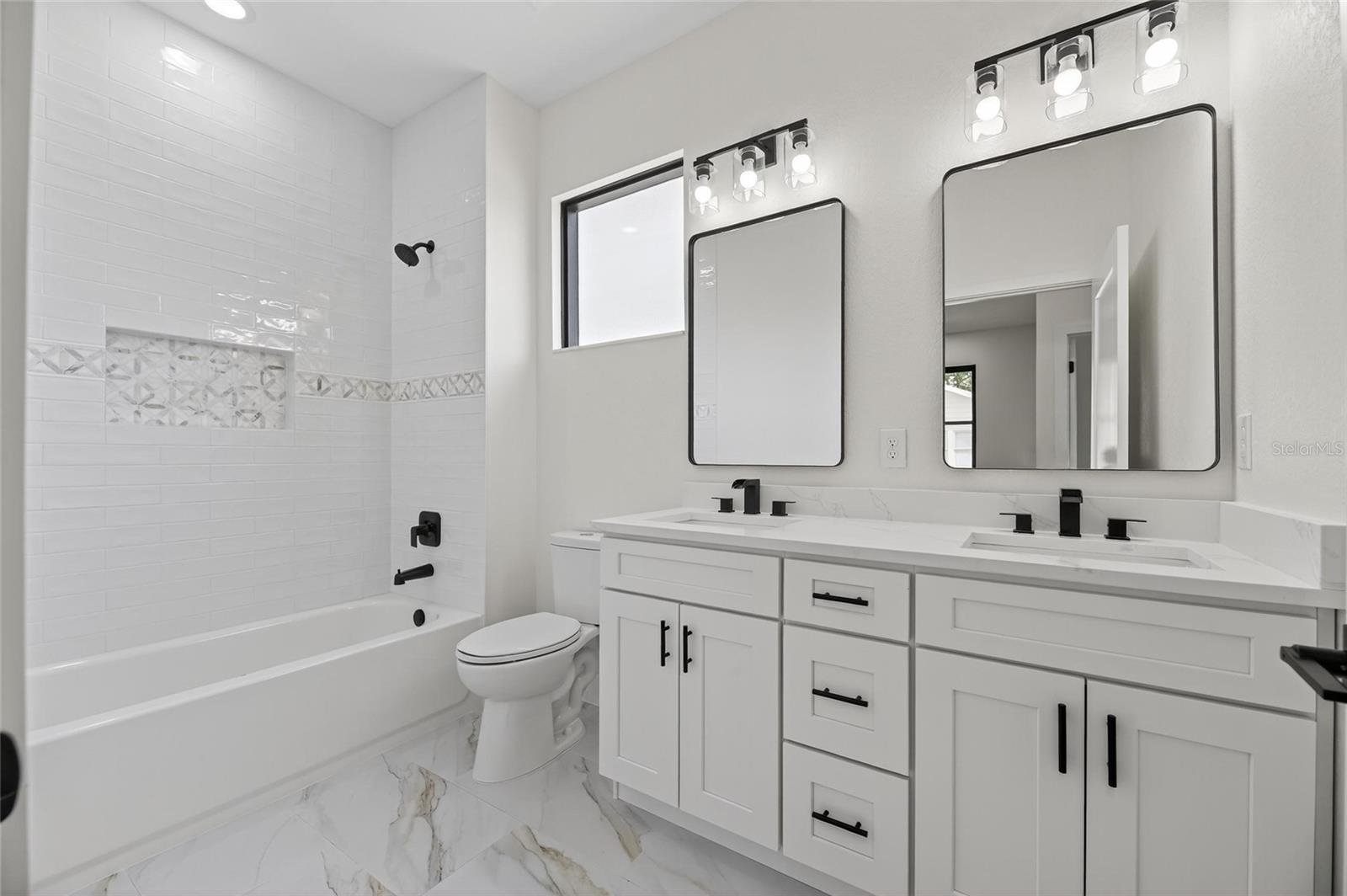 2nd Bathroom-daul sinks