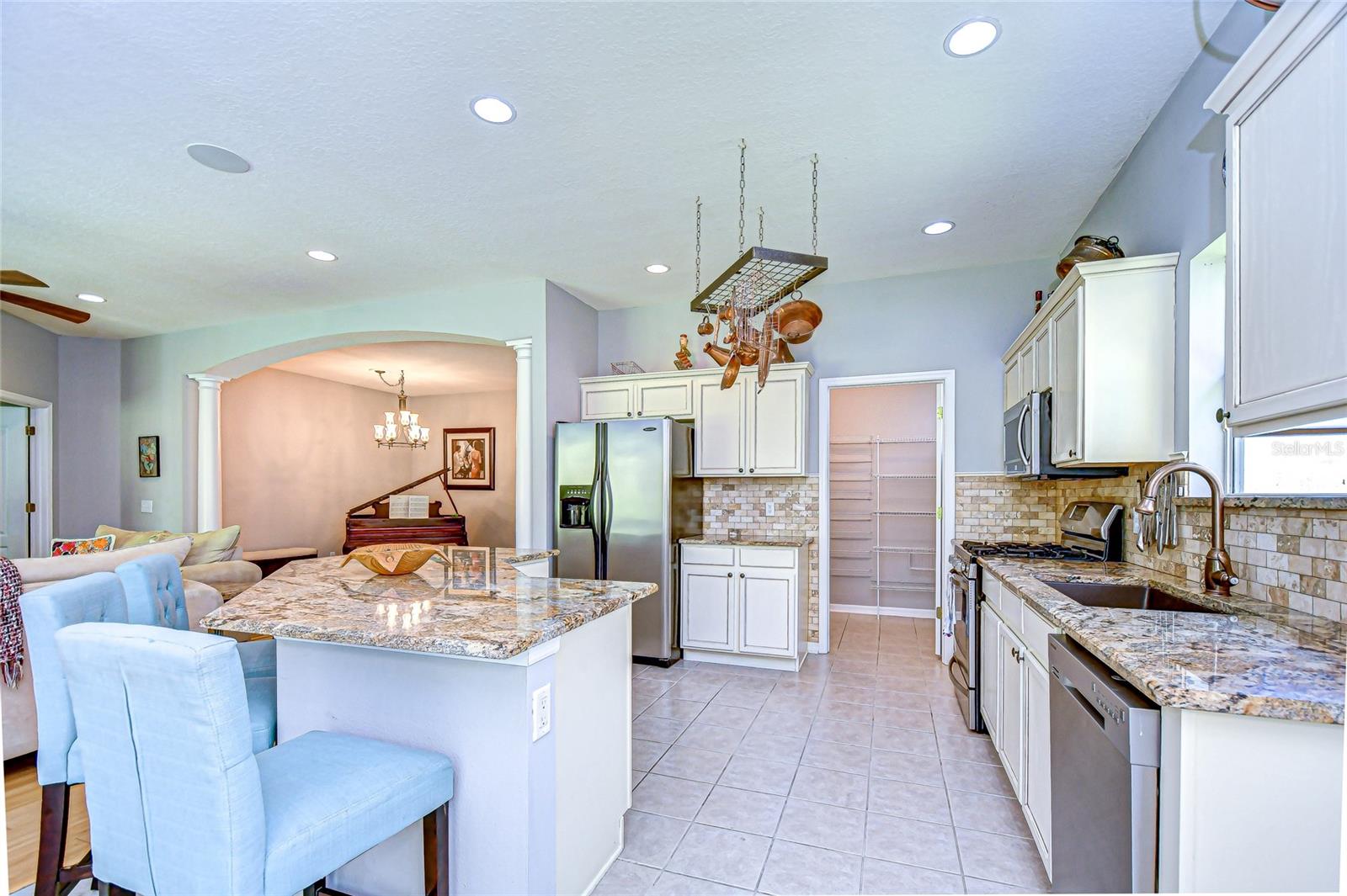 Kitchen looking towards Pantry/Utility room