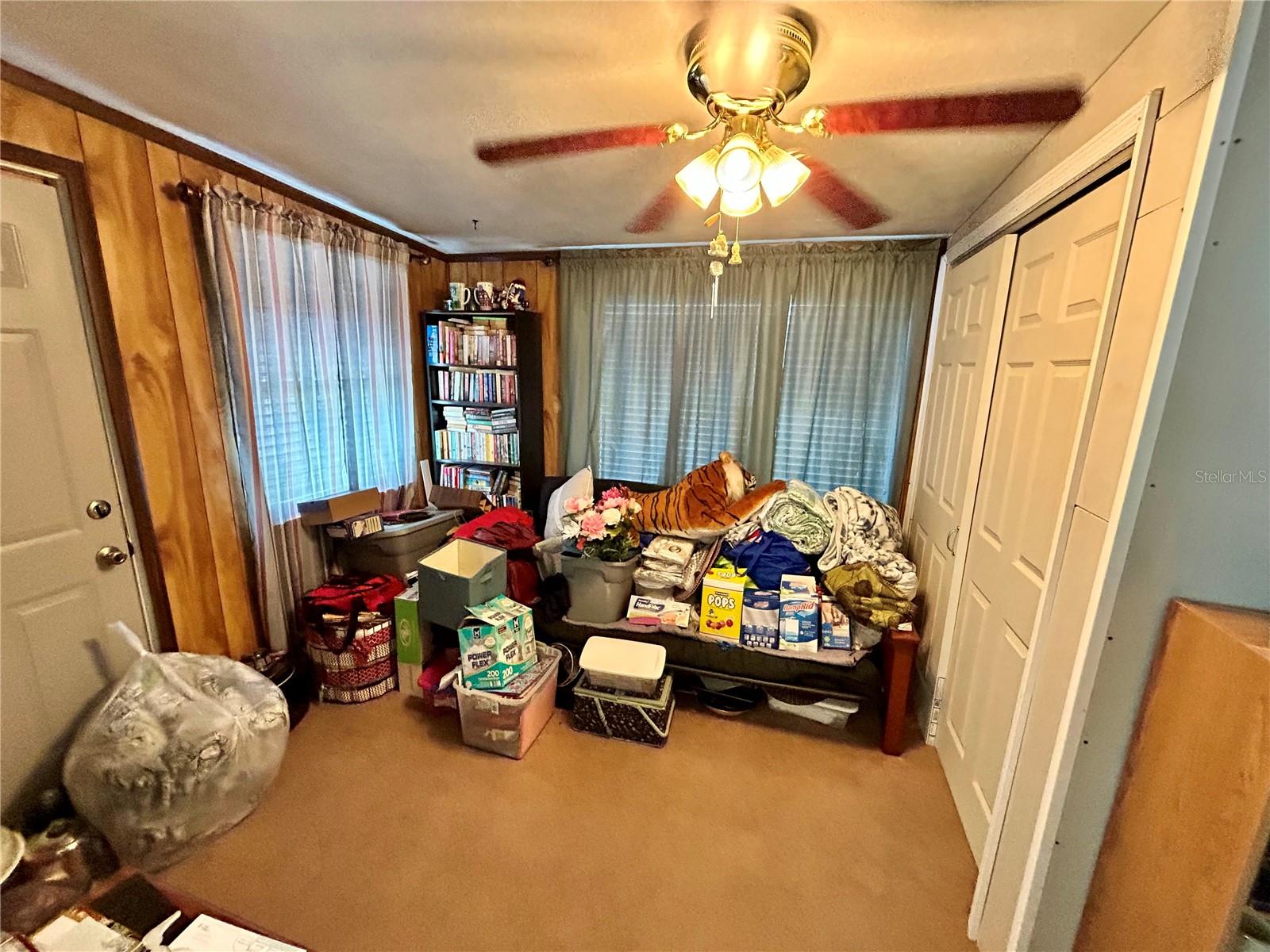 Bonus Room, does have a closet