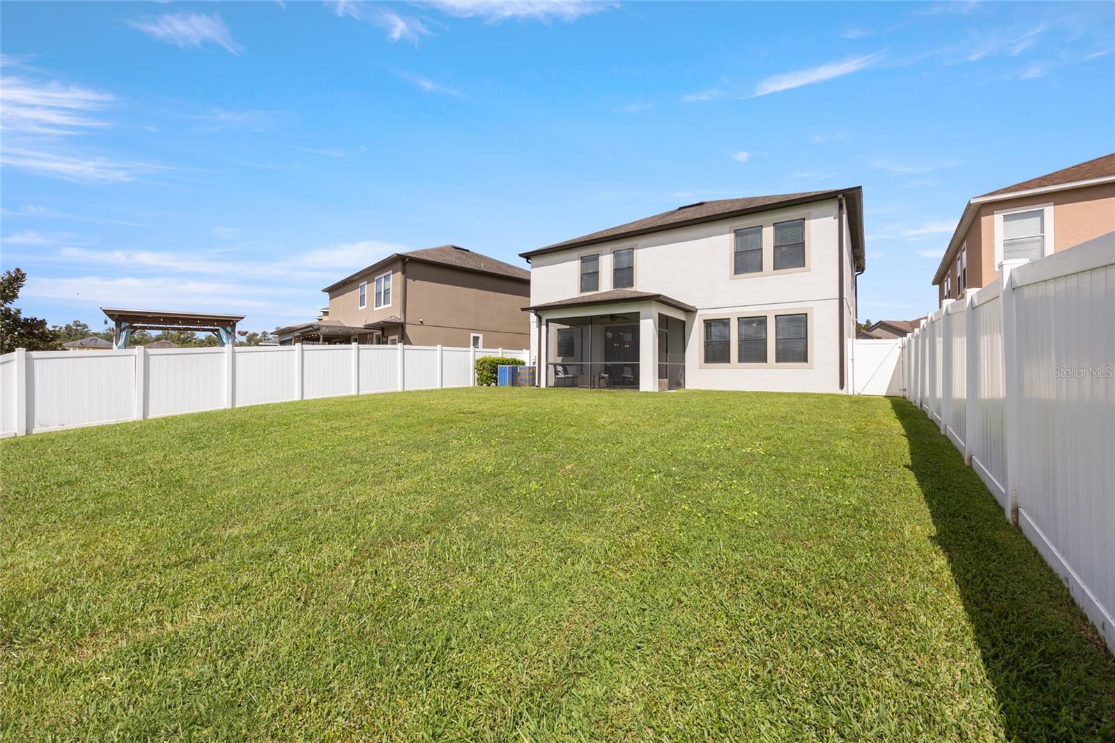 Private, Fenced in Backyard