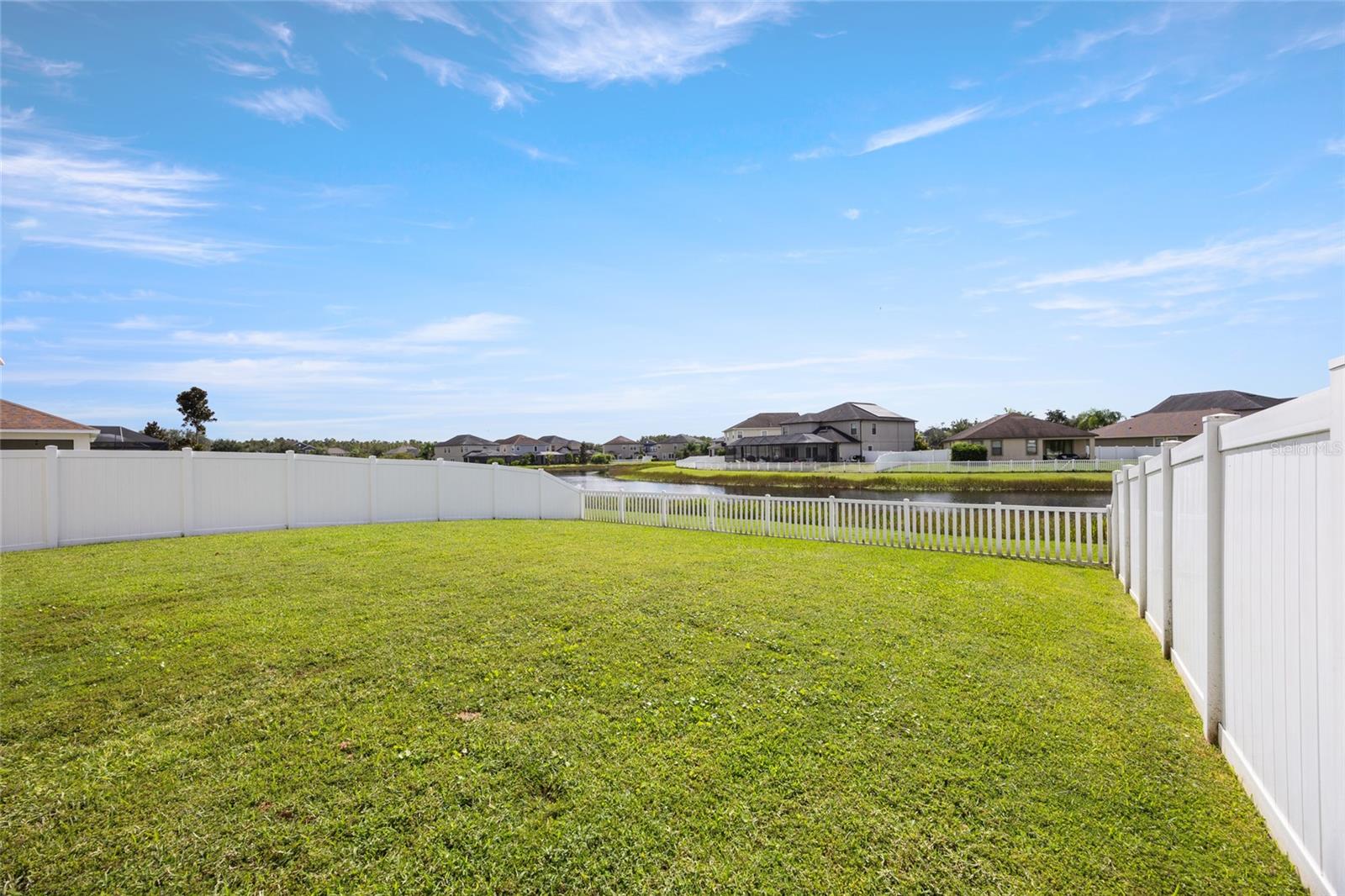 Spacious and Private, Fenced-in Backyard