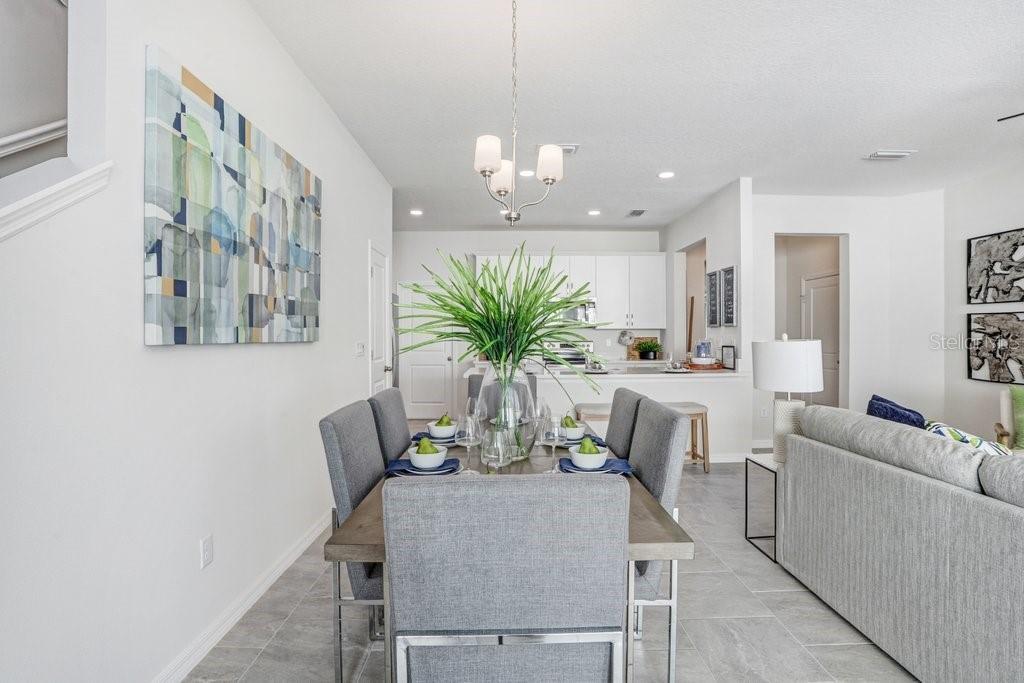Dining Room (photo of model)