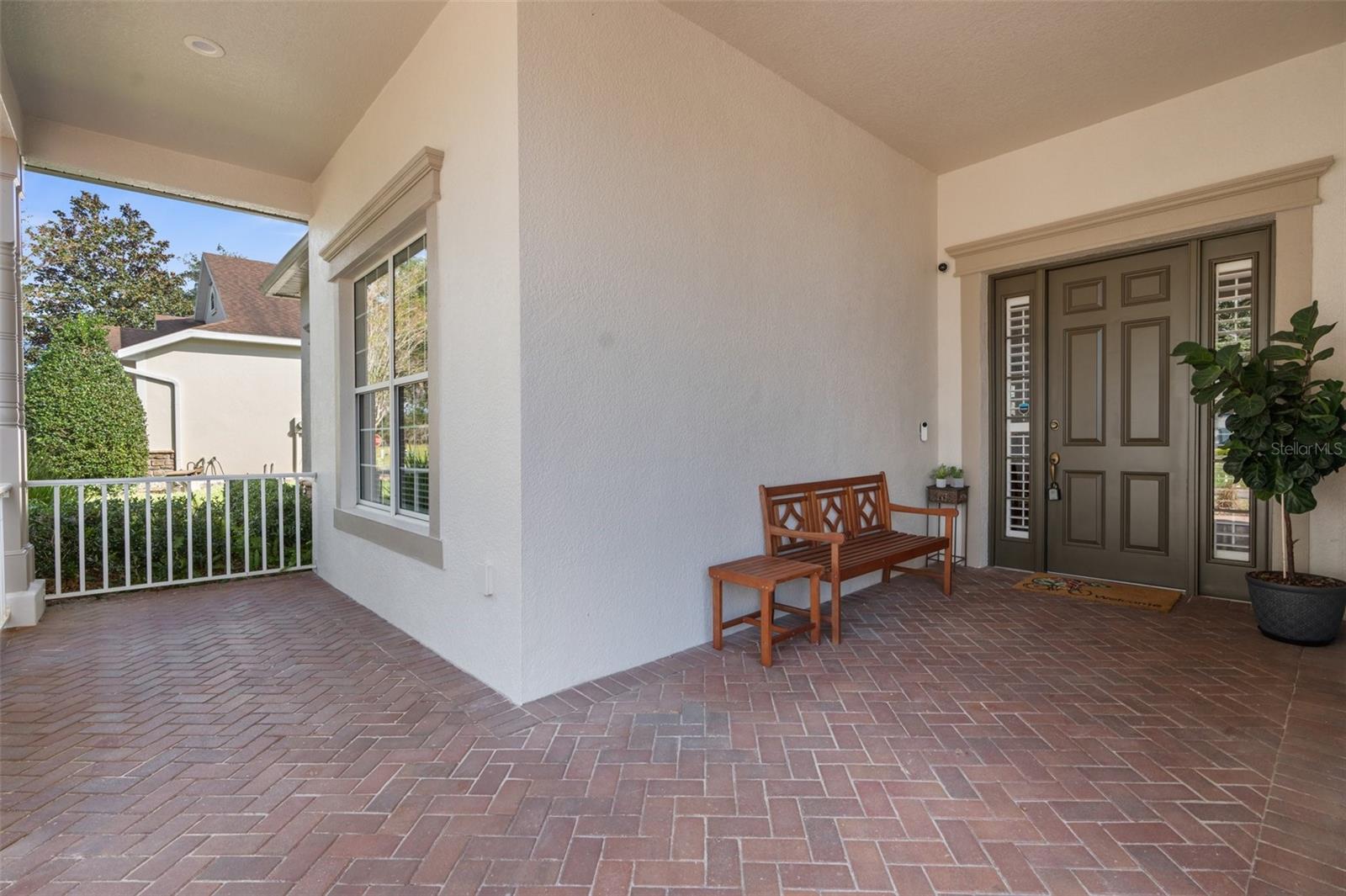 Front covered porch