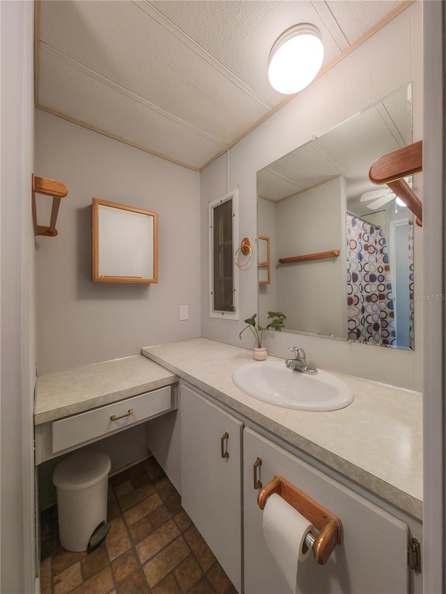 Fresh paint, new sink and plumbing