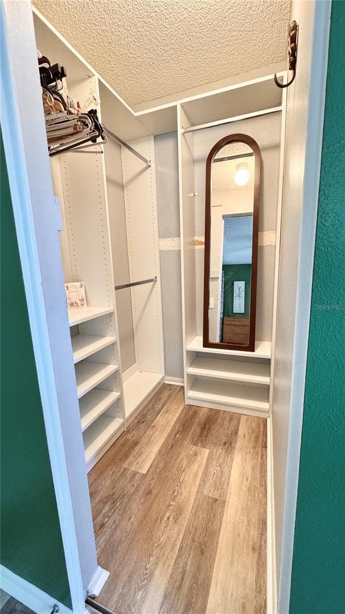 Master closet