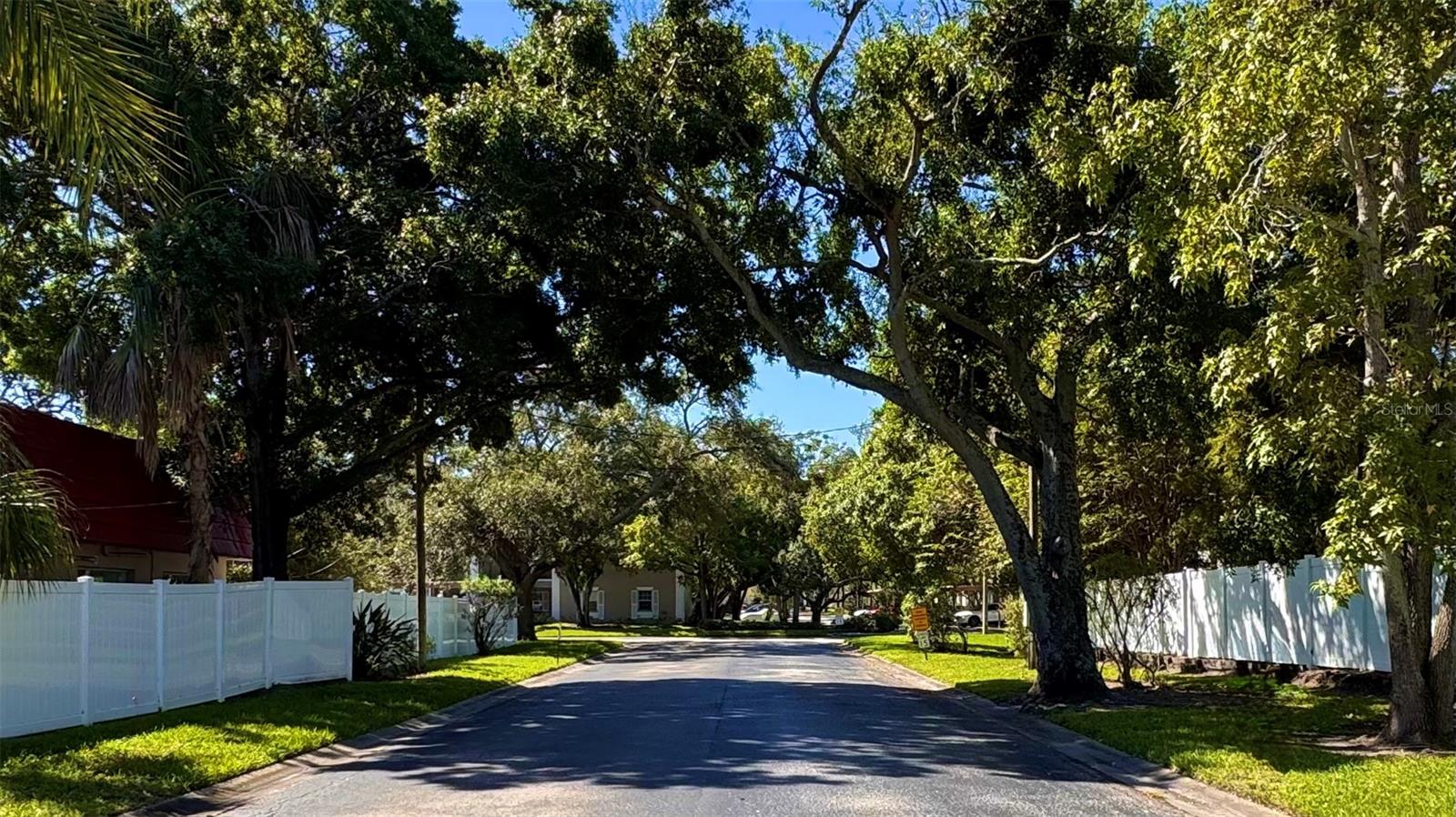 Entrance to Bay Oaks