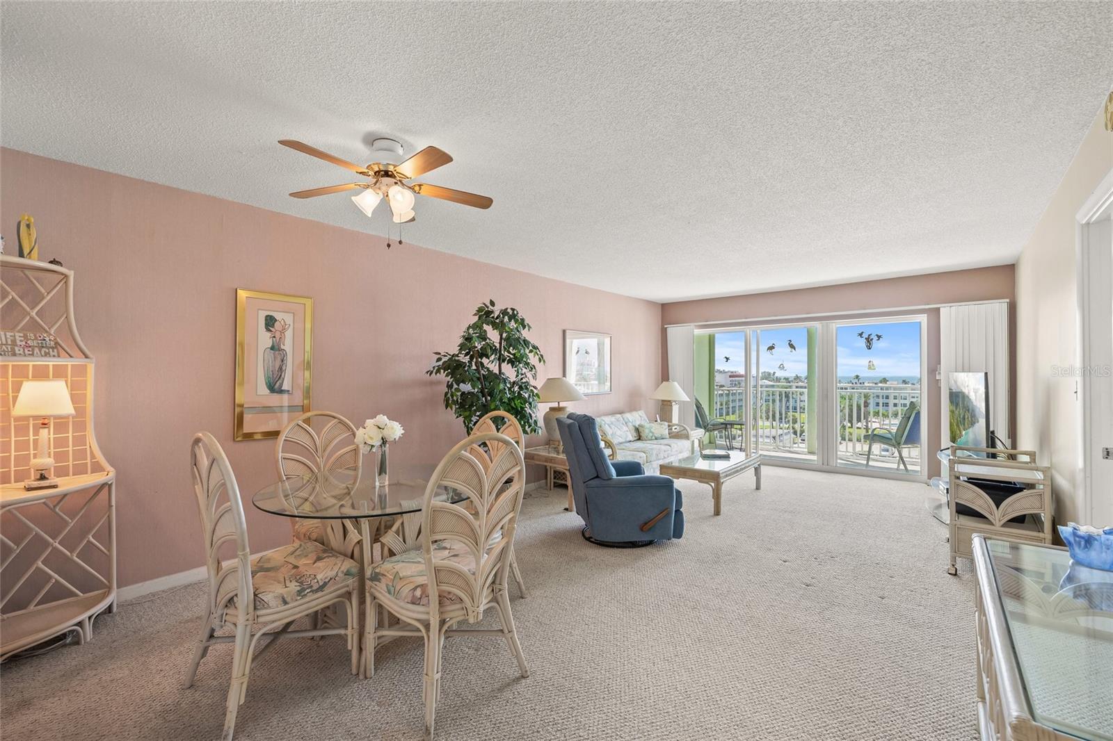 Dining and Living Room.