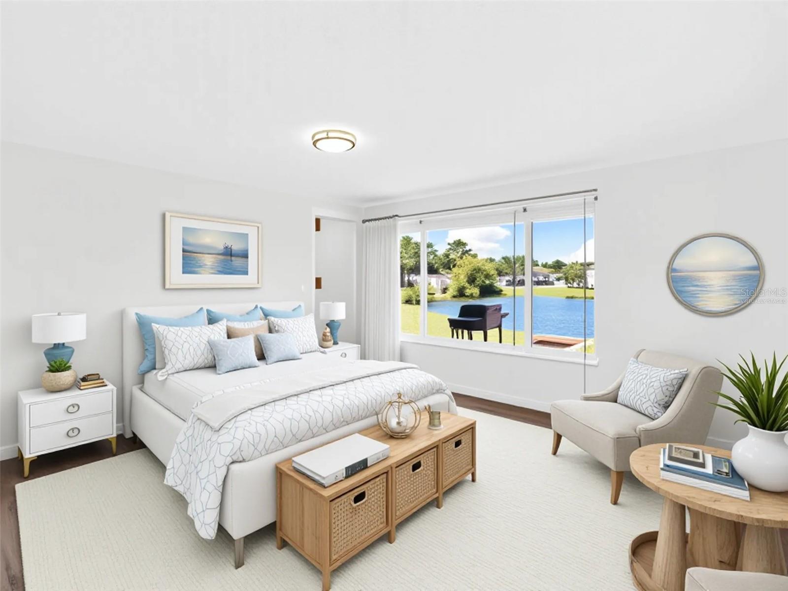 2nd bedroom virtually staged