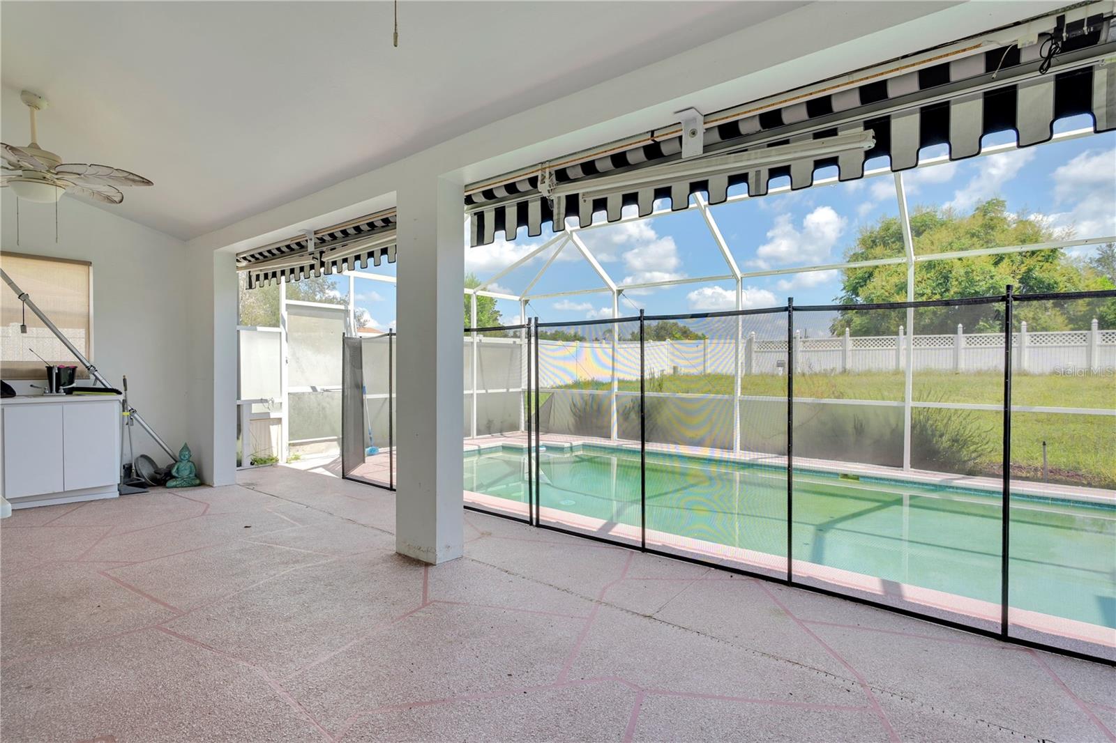 Covered/Screened Lanai