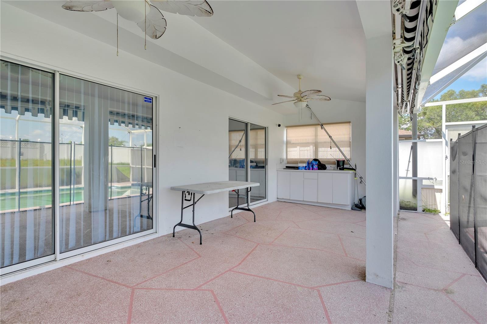 Covered/Screened Lanai