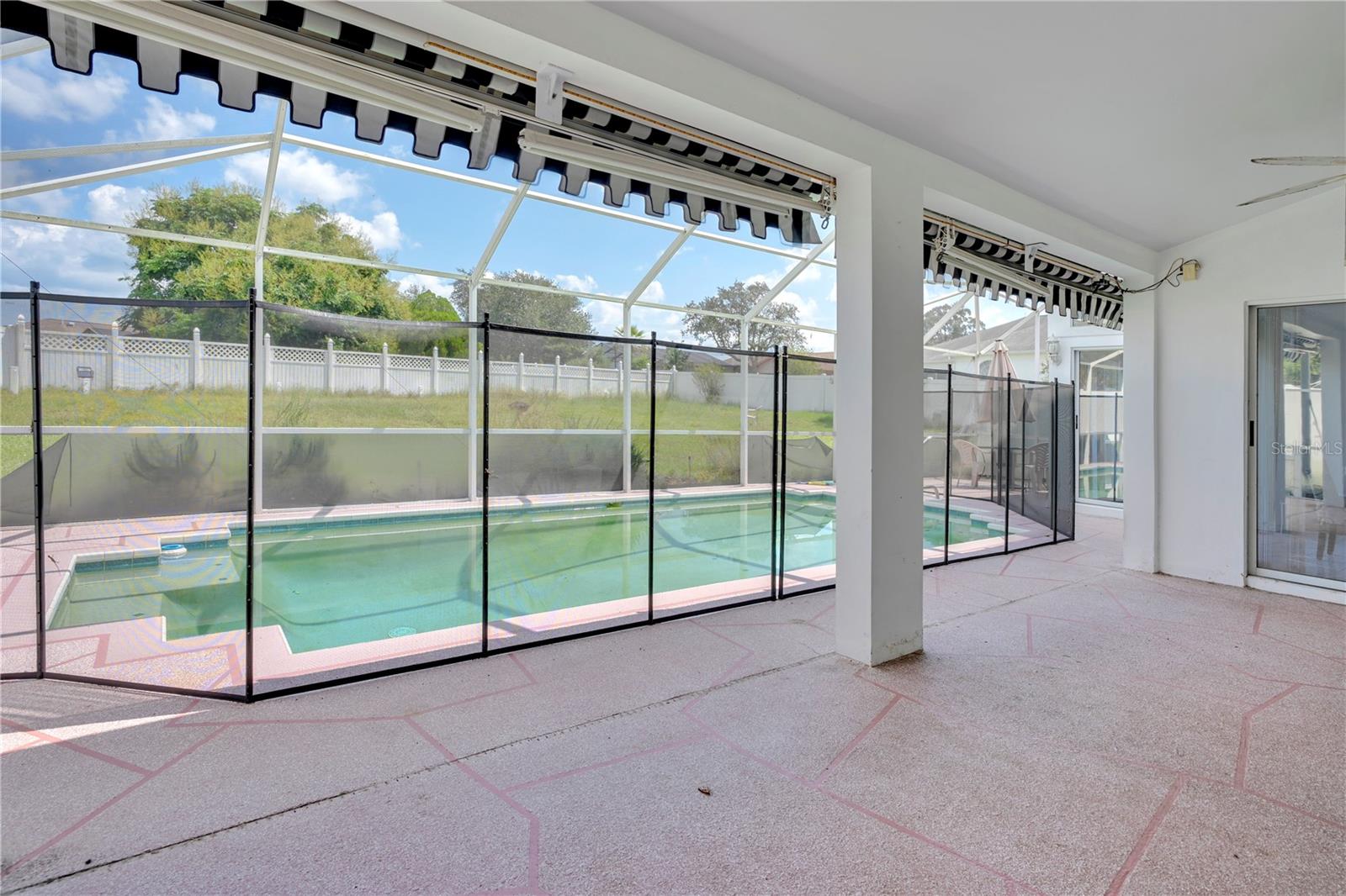 Covered/Screened Lanai