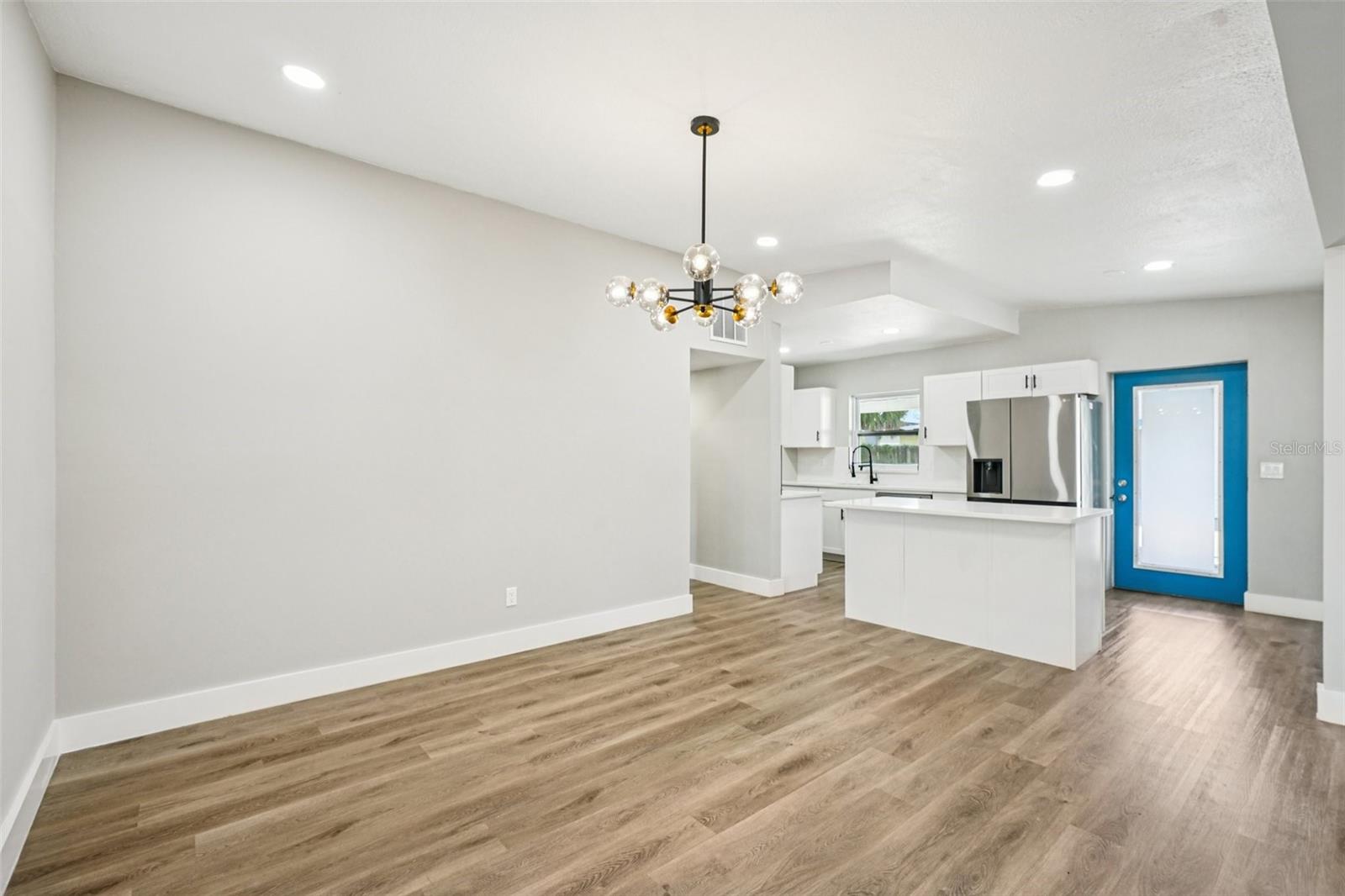 Dining area off kitchen spacious enough for full sized table