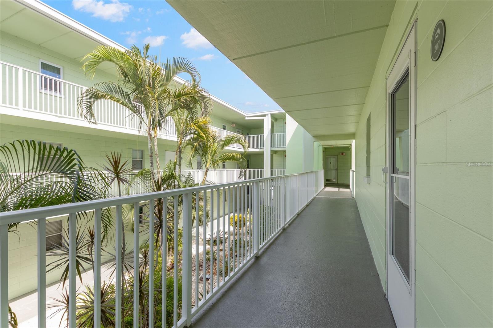 Balcony Entrance