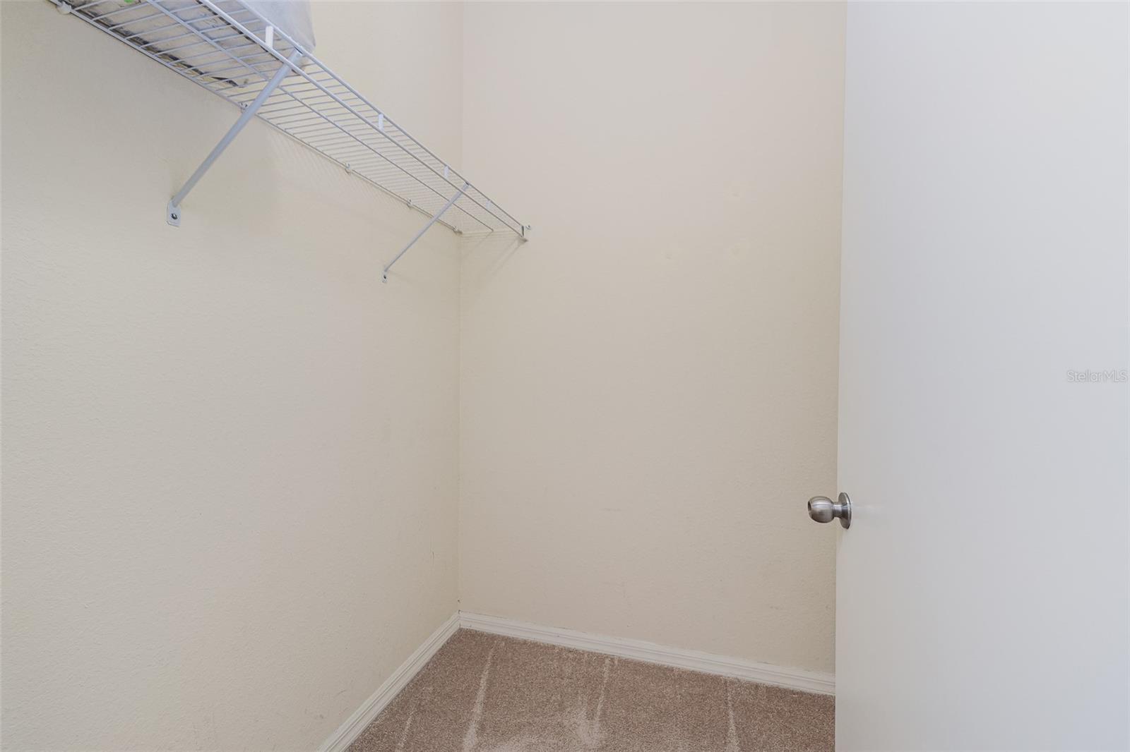 Each Bedroom has a walk in closet.