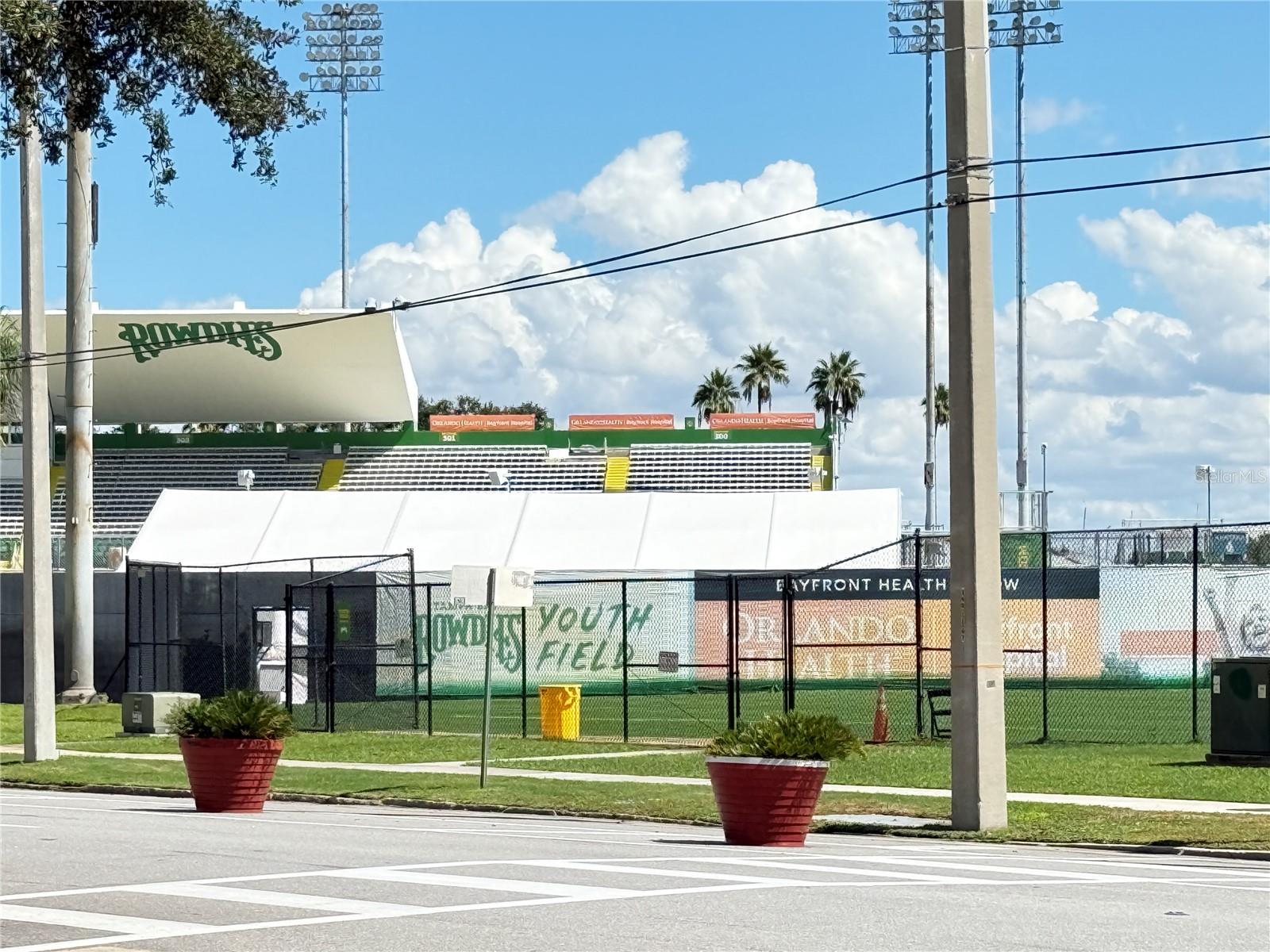 Rowdies stadium situated at the historic Al Lang Baseball field
