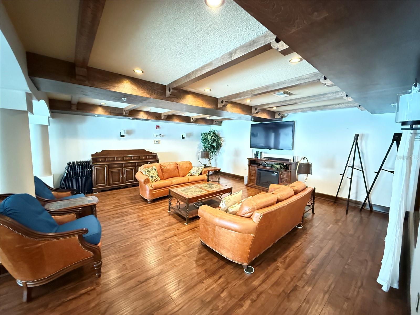 Relaxing area in the get together, function room.