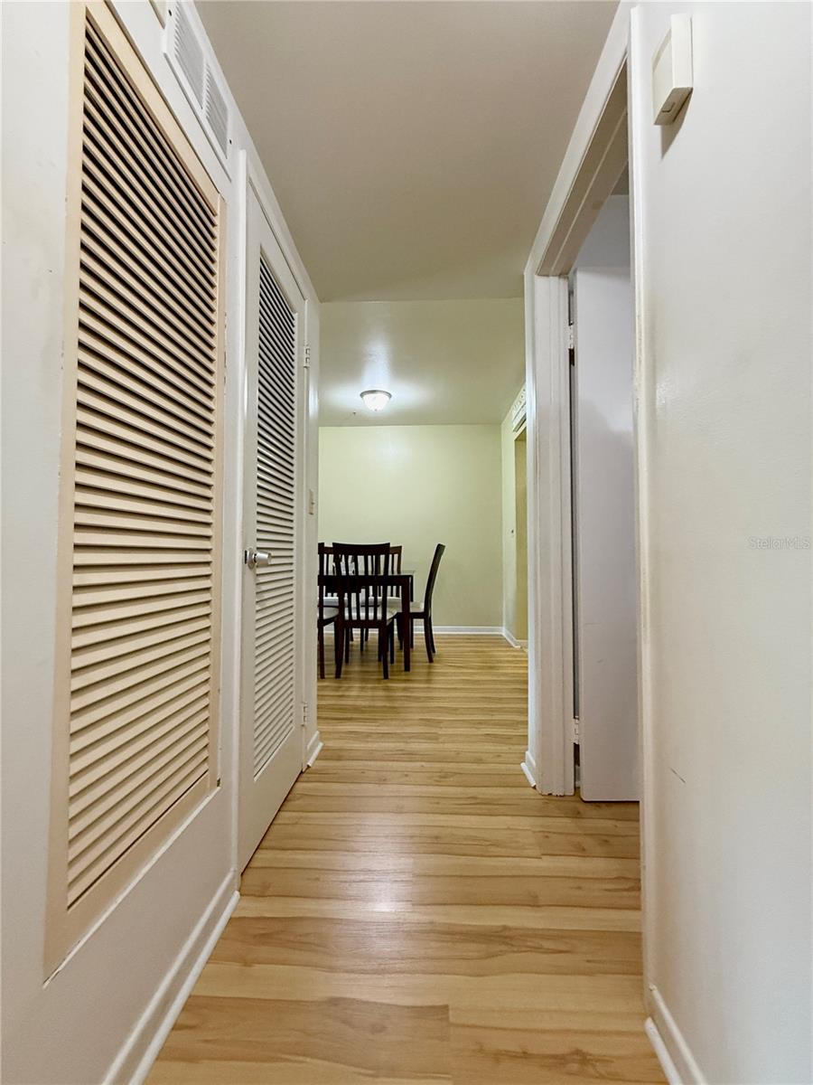 Hallway to Living Areas