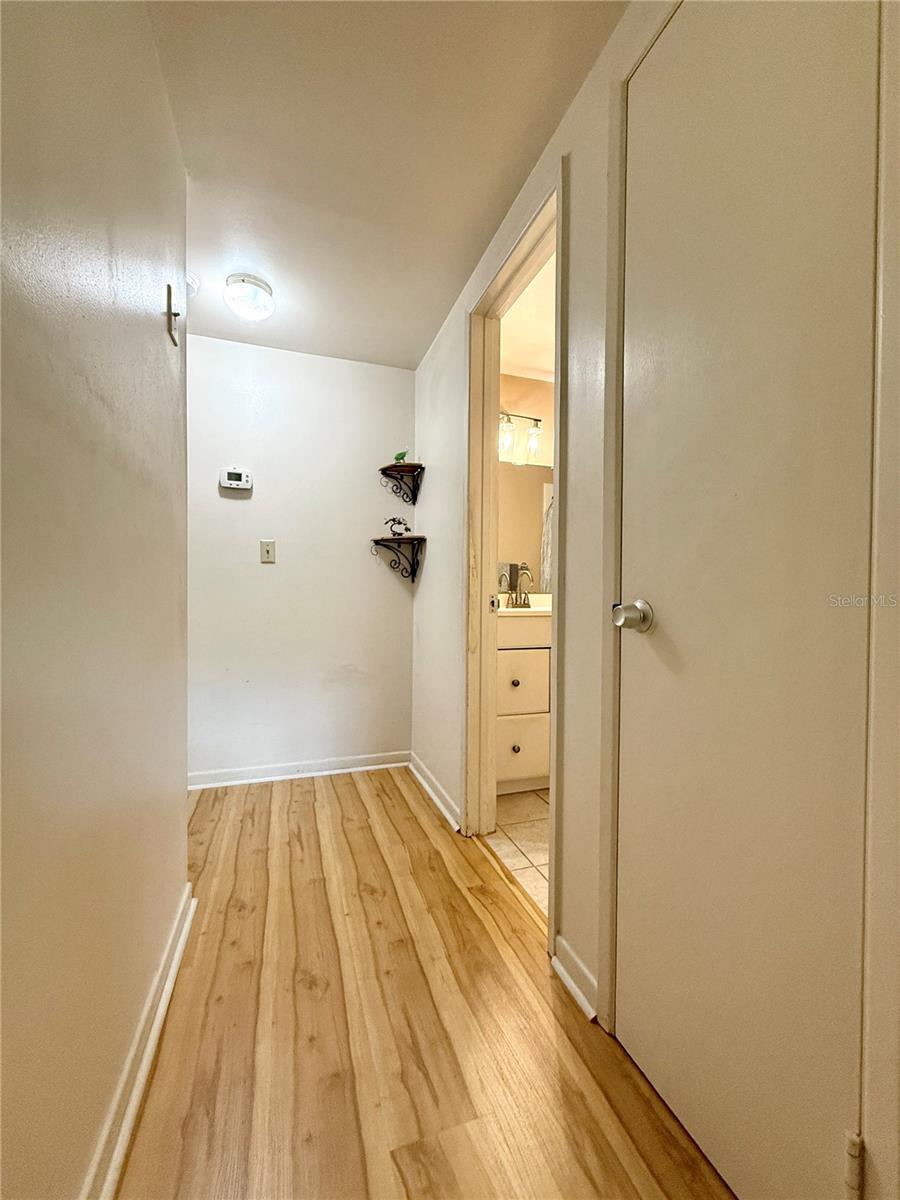 Hallway to Bedrooms & Bathroom