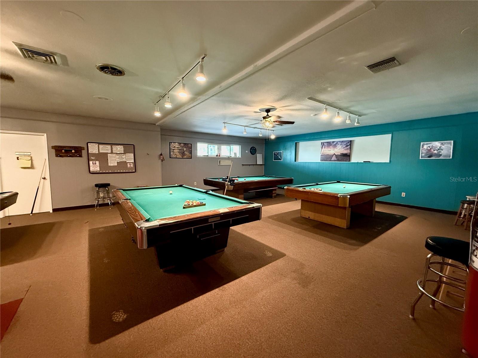 Pool Tables in Clubhouse