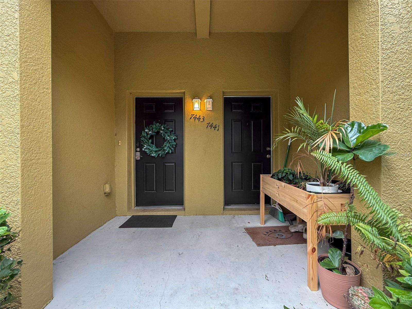 Front Door is on the Left