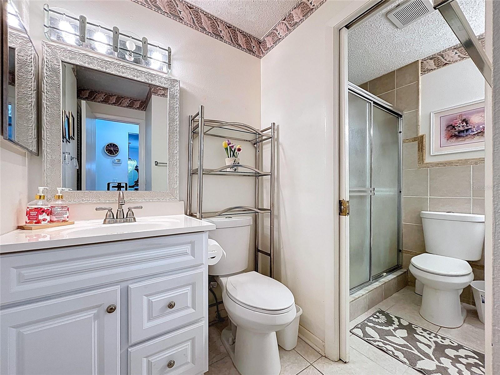 Half Bath and Full Bath