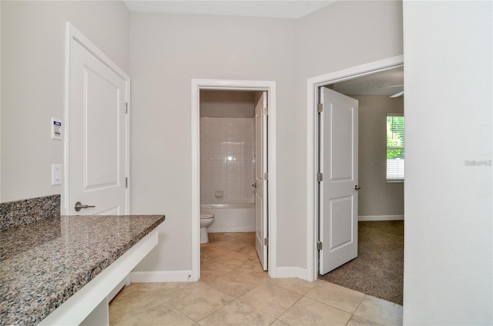 Space access from Garage to bedroom#4