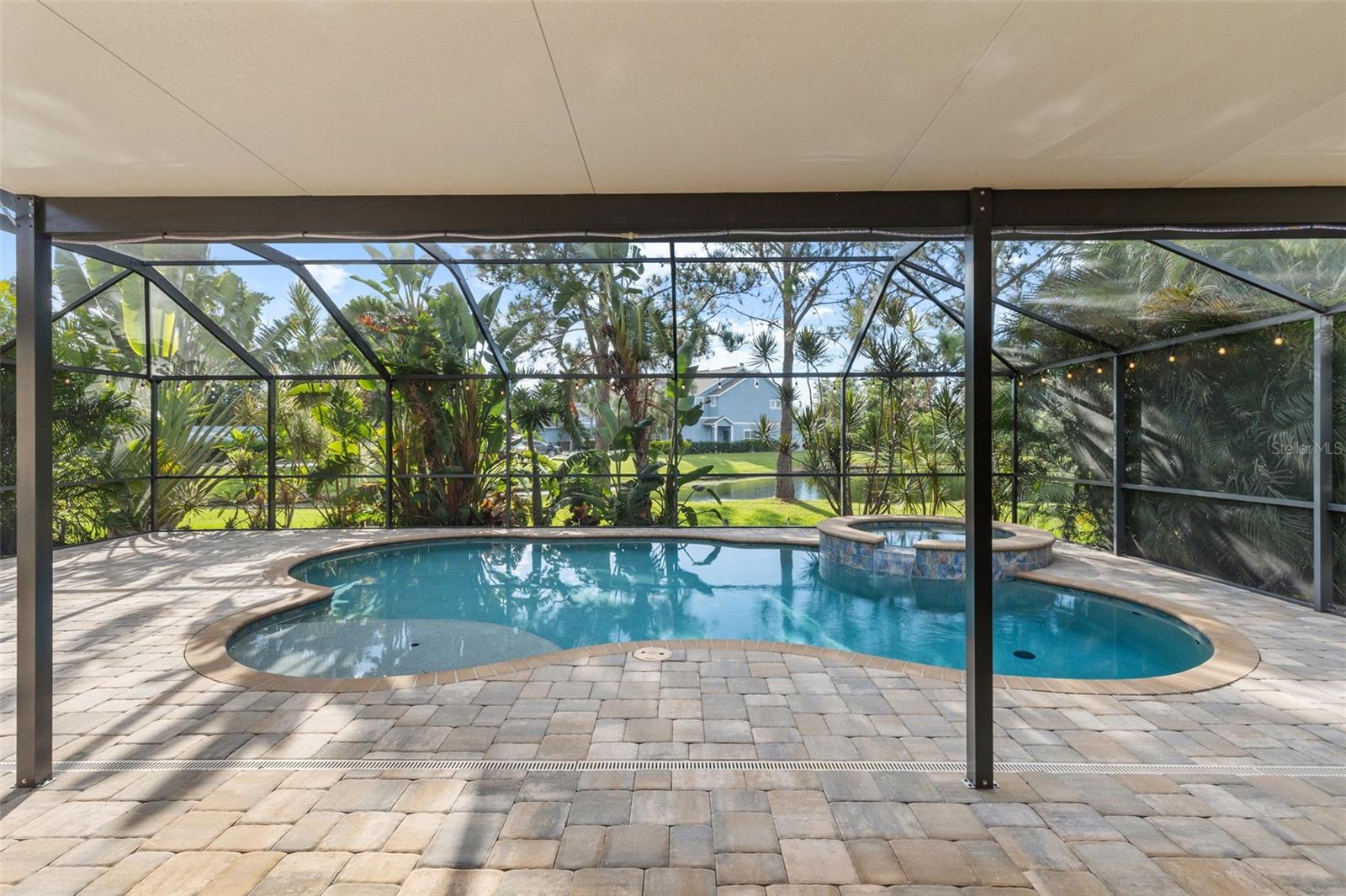 Pool Oasis with beautiful pavers
