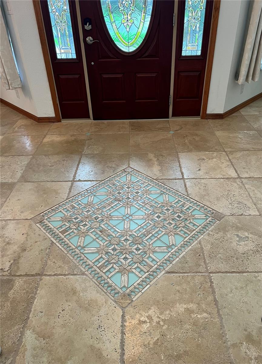 Beautiful mosaic tile