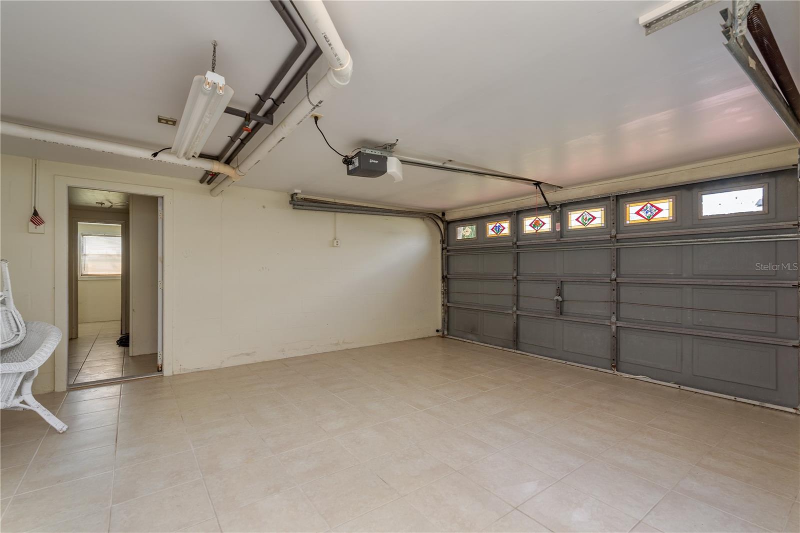 Garage with lots of extra space